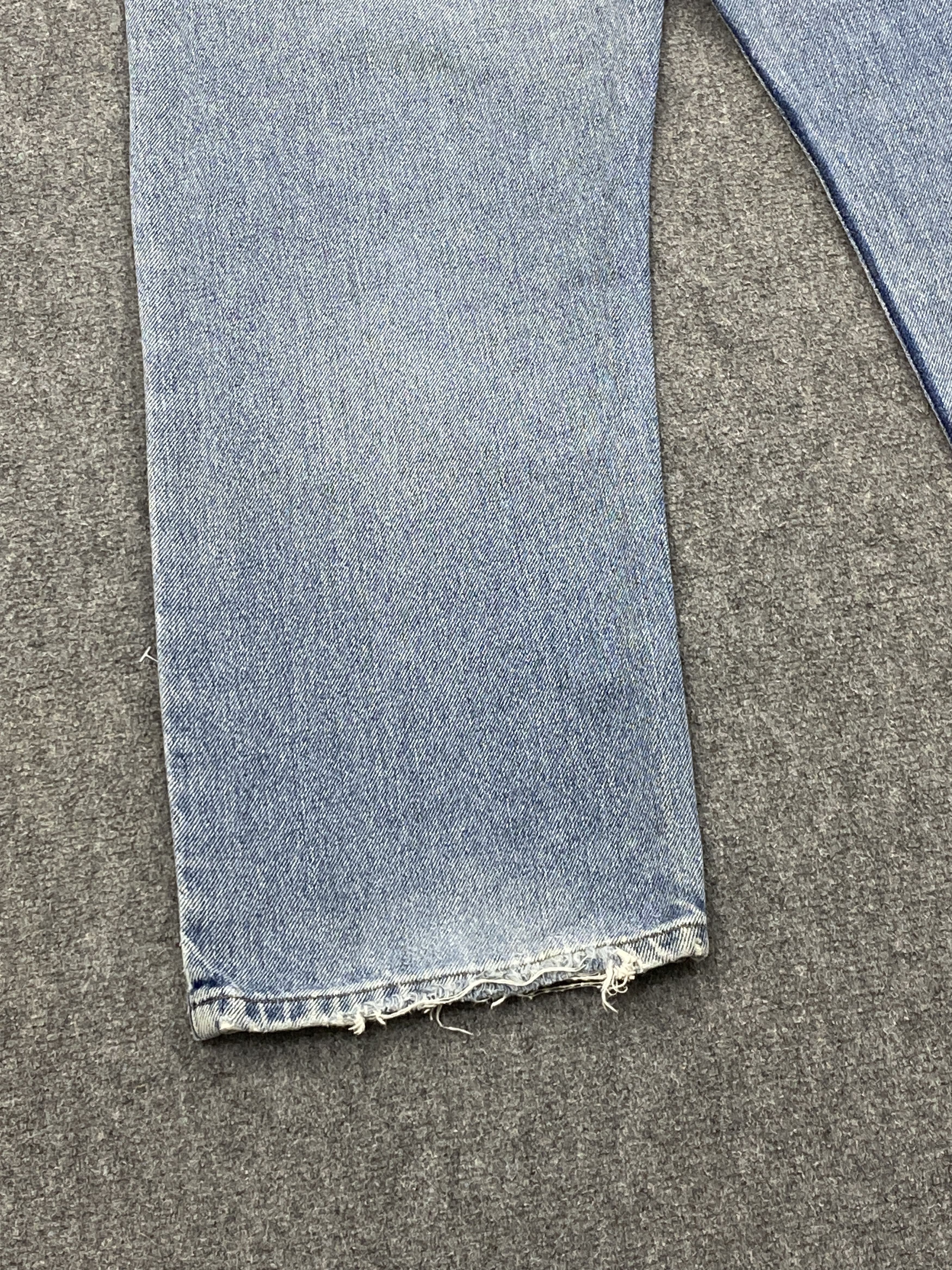 Levi's × Vintage Vintage Levis 505 Faded Blue Jeans DP2616 Size US 34 / EU 50 - 17 Thumbnail