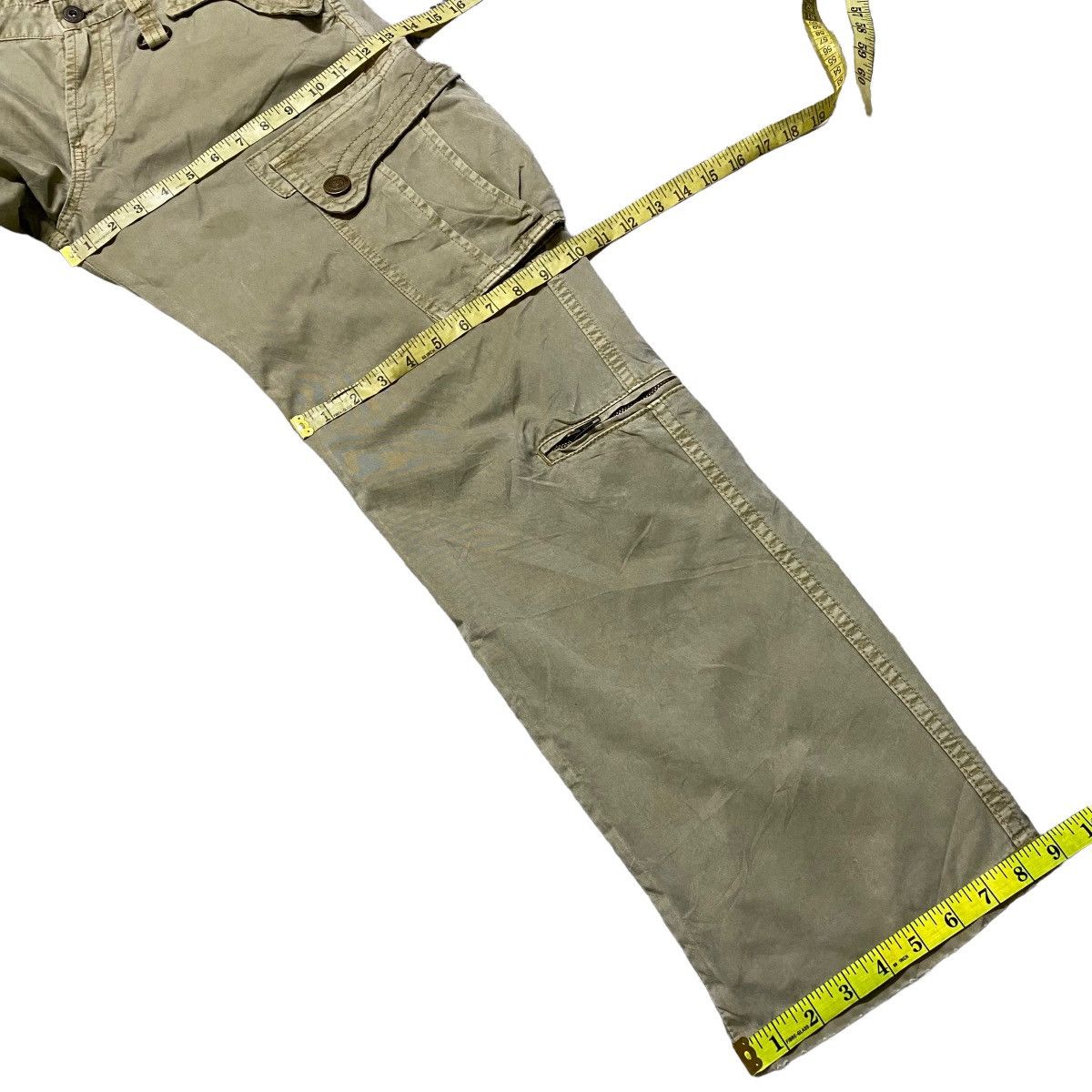 Japanese Brand TWENTY WORKS Multi Pocket Cargo Pants Size US 30 / EU 46 - 21 Thumbnail
