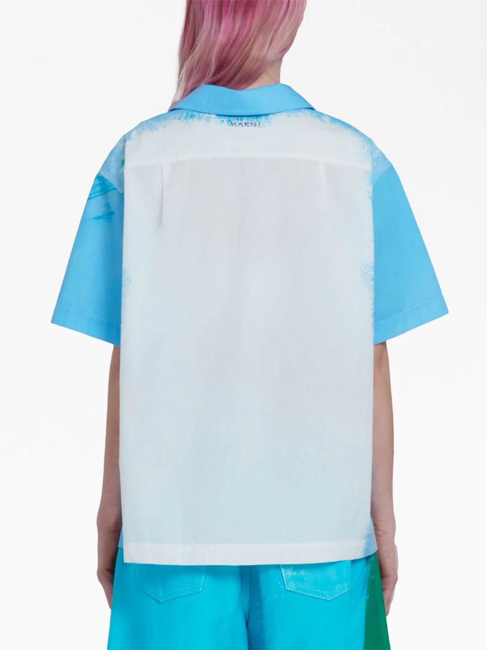 Marni o1srvl11e0624 Shirt in Multicolor Size S / US 4 / IT 40 - 3 Thumbnail