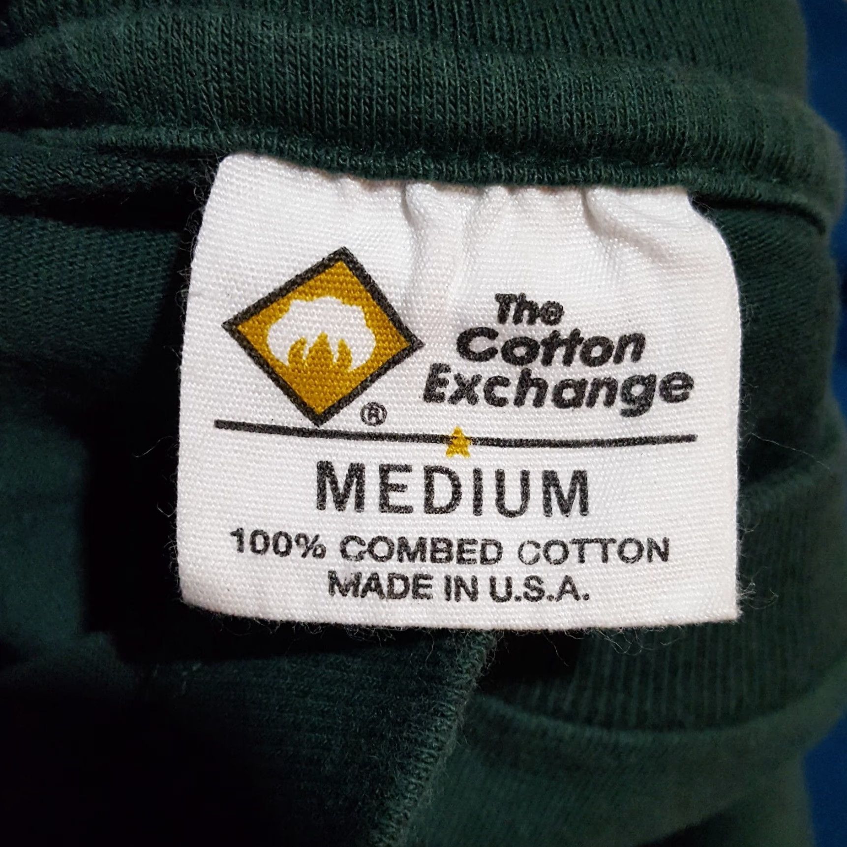 Vintage VINTAGE The Cotton Exchange 90s Rocking Chair T-Shirt Men’s Small Long Sleeve Green Retro MCM Size US S / EU 44-46 / 1 - 5 Thumbnail