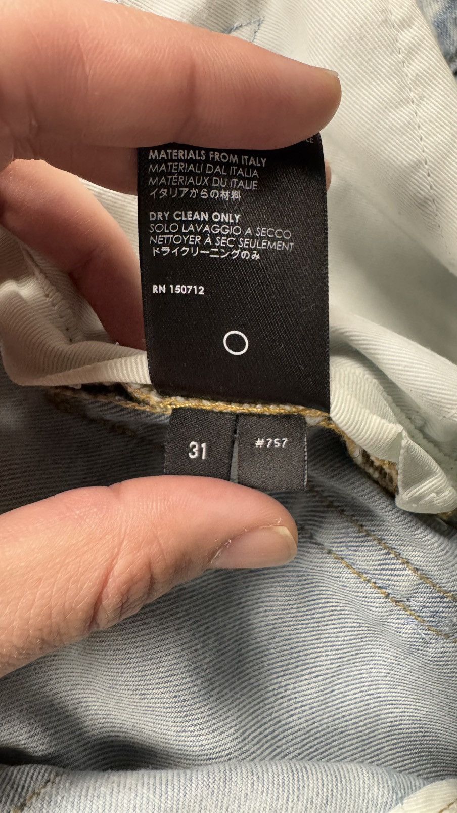 Amiri Amiri Chemist Jeans 31 Size US 31 - 7 Thumbnail