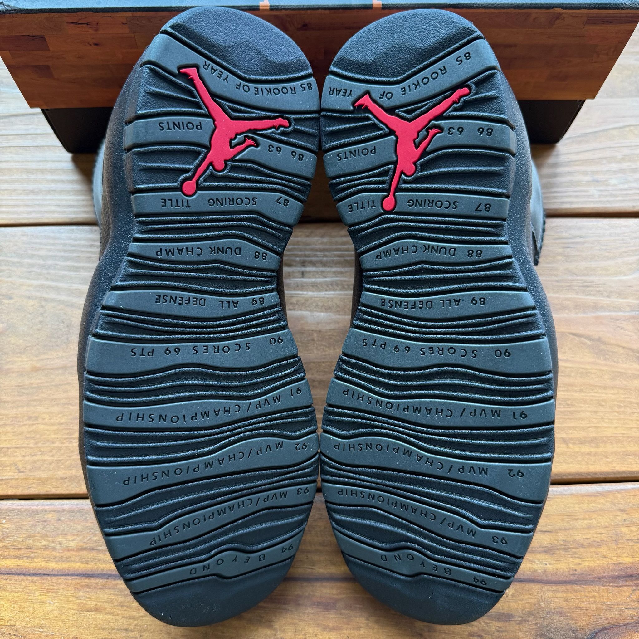 Jordan Brand HJ6779 001 - Jordan 10 Retro 'Shadow' 2025 Size US 9.5 / EU 42-43 - 6 Thumbnail