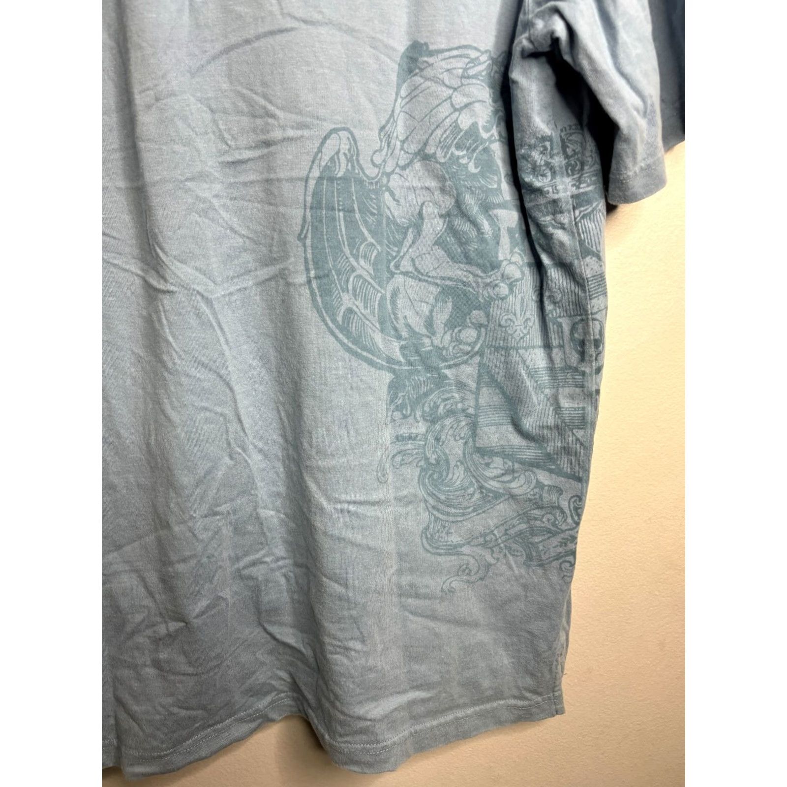 Ecko Unltd. VINTAGE Ecko Unltd Grunge Polo Shirt Short Sleeve Men XL Blue 2052 Size US XL / EU 56 / 4 - 6 Thumbnail