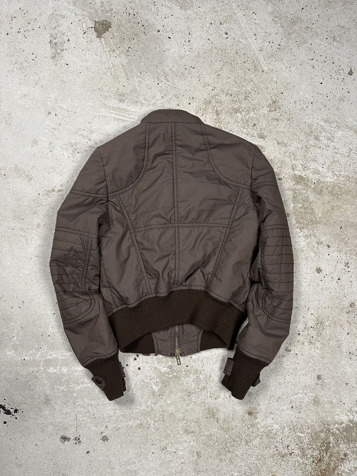 If Six Was Nine Vintage Y2K Brown Utility Japanese Style Bomber Jacket Size US S / EU 44-46 / 1 - 2 Thumbnail