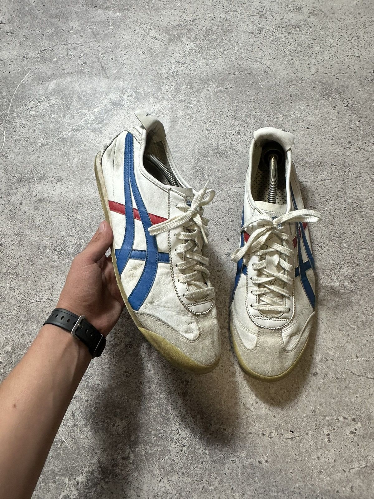 Asics Asics Onitsuka Tiger Vintage Leather Shoes Size US 14 / EU 47 - 1 Thumbnail
