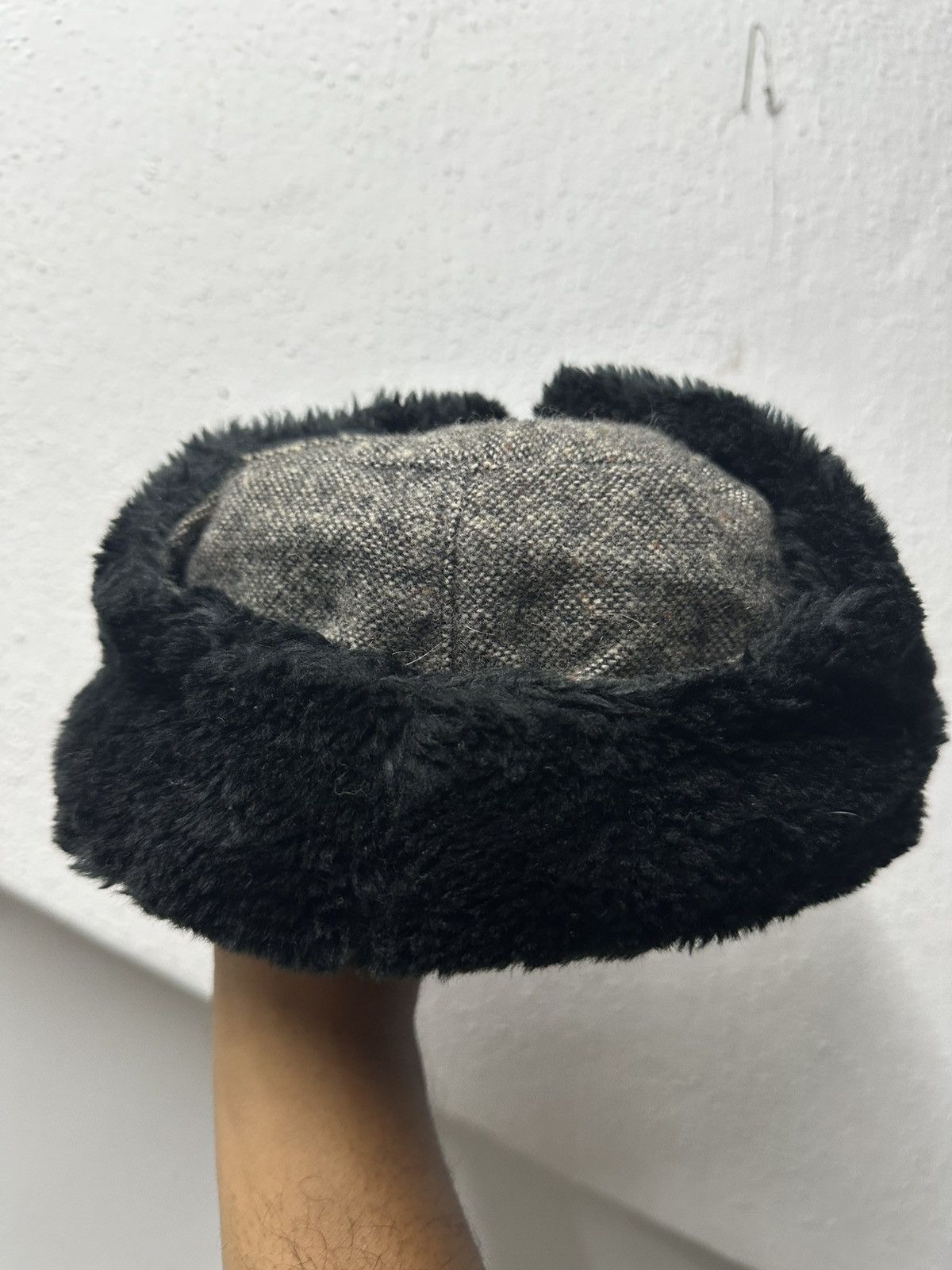 Vintage VTG Dorfman Pacific Ear Flap Faux Hat Size ONE SIZE - 4 Thumbnail