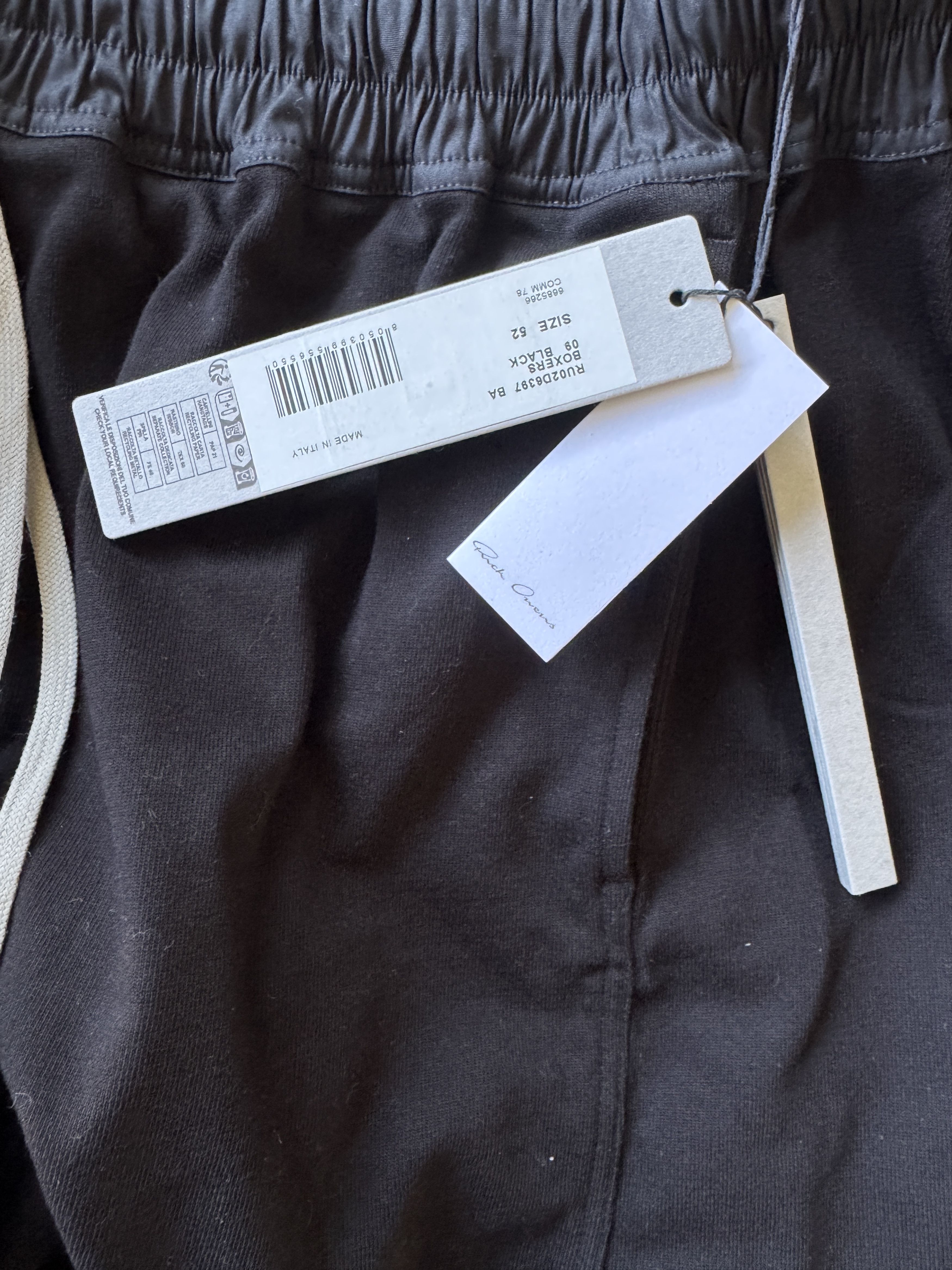 Rick Owens Boxer Shorts – Black Size US 34 / EU 50 - 13 Thumbnail