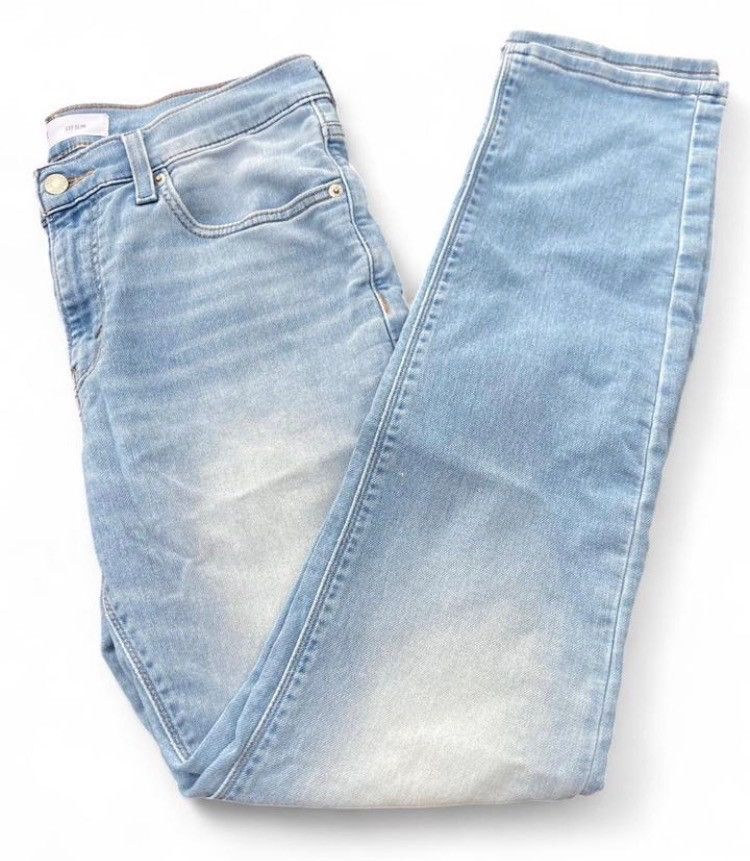 Levi's Levi’s Straight Light Wash Jeans 32x32 Size US 34 / EU 50 - 3 Thumbnail