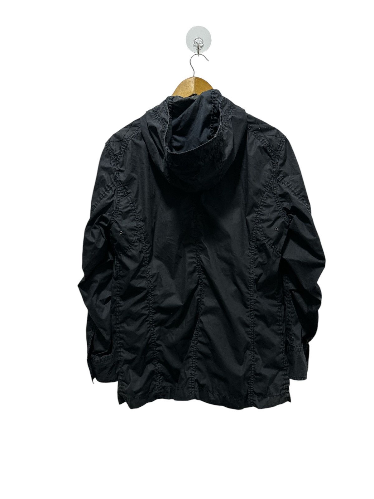 Burberry Burberry Nylon Jacket With Hoodie Blue Lable Series Size US L / EU 52-54 / 3 - 2 Thumbnail