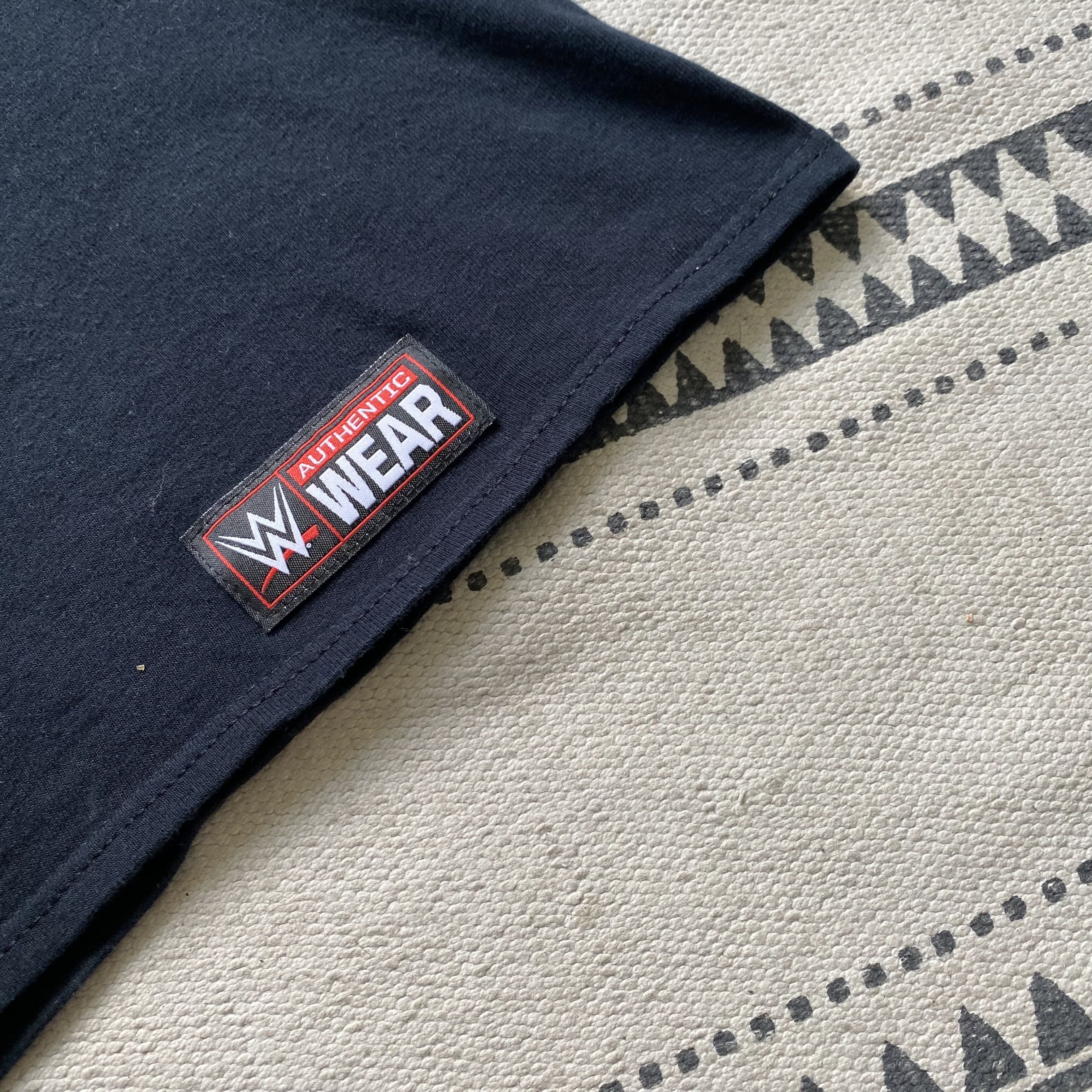WWE WWF WWE Tee Roman Reigns big logo Y2K John Cena Triple H Size US M / EU 48-50 / 2 - 7 Thumbnail