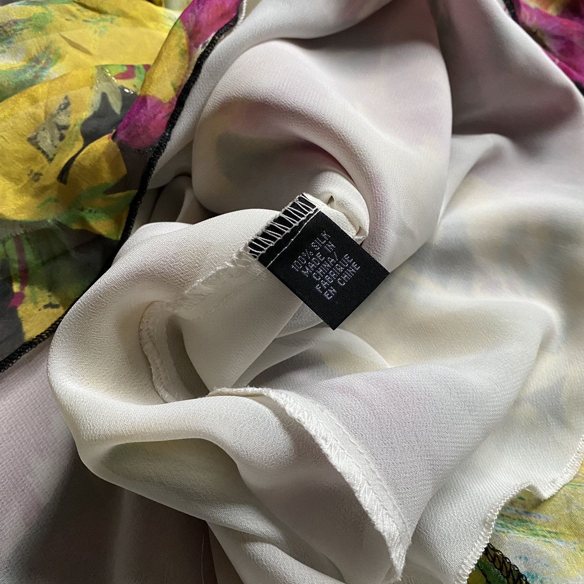 Marc Jacobs VINTAGE MARC JACOBS FLOWES SILK MESH MINI DRESS Size M / US 6-8 / IT 42-44 - 7 Thumbnail