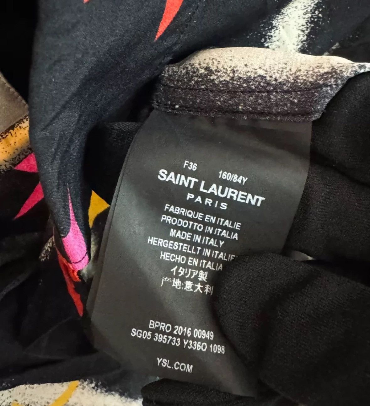 Saint Laurent Paris × Yves Saint Laurent Saint Laurent SLP Women's Star Shirt2412-Nextarrow Size US S / EU 44-46 / 1 - 4 Thumbnail