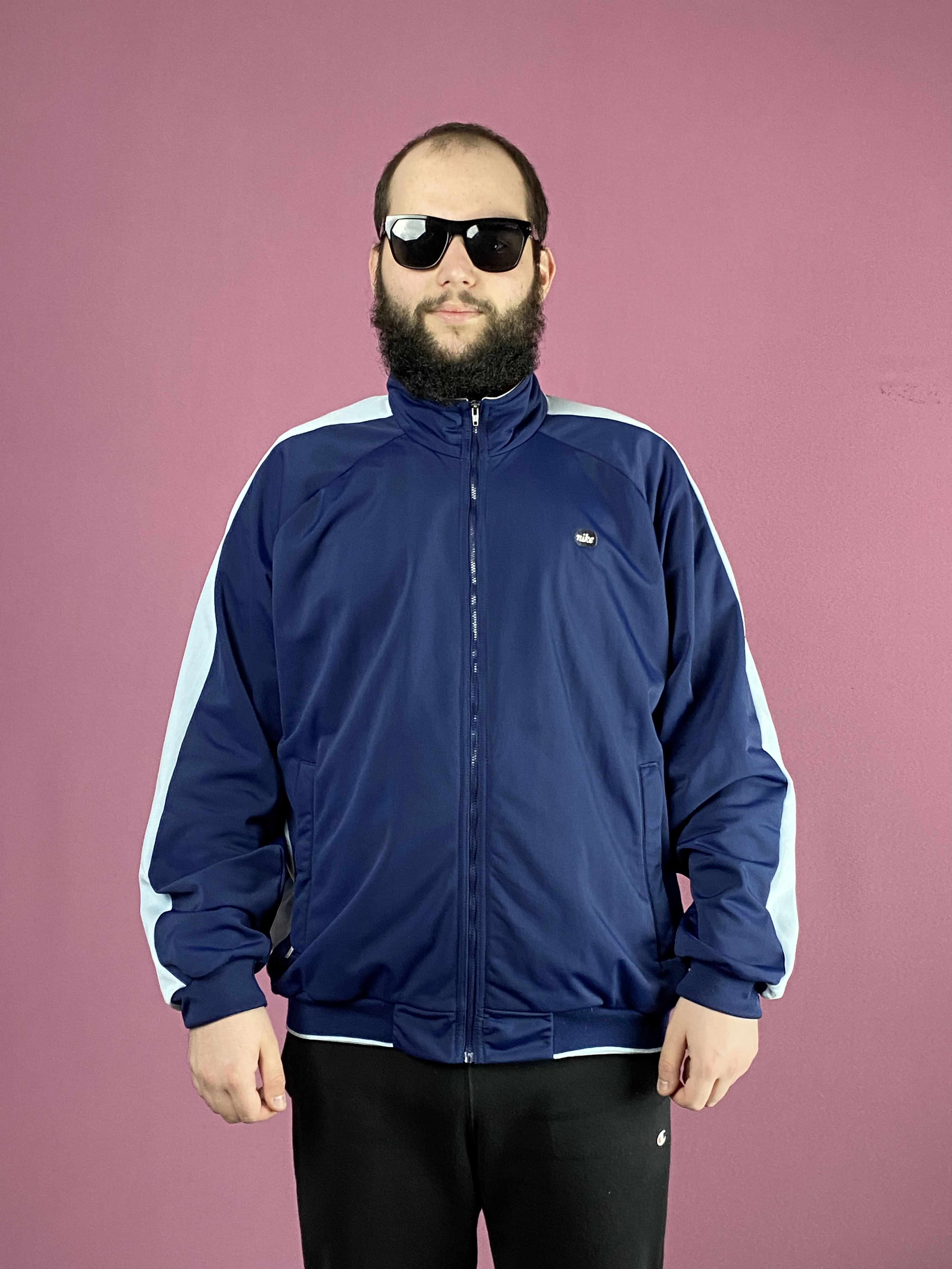 Nike × Vintage Nike Oregon-USA Vintage Men's Track Jacket - Size L Size US L / EU 52-54 / 3 - 1 Thumbnail