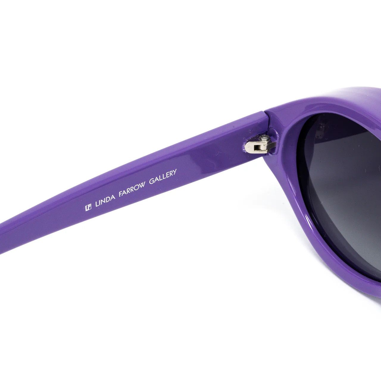 Jeremy Scott Jeremy Scott Purple Visor Oval Plastic Sunglasses Size ONE SIZE - 4 Thumbnail