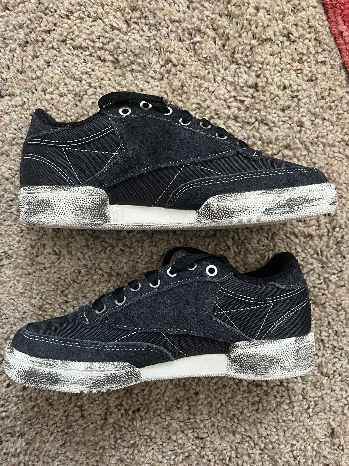 Pleasures × Reebok Pleasures X Reebok Club C 85 Size US 5 / IT 35 - 2 Thumbnail