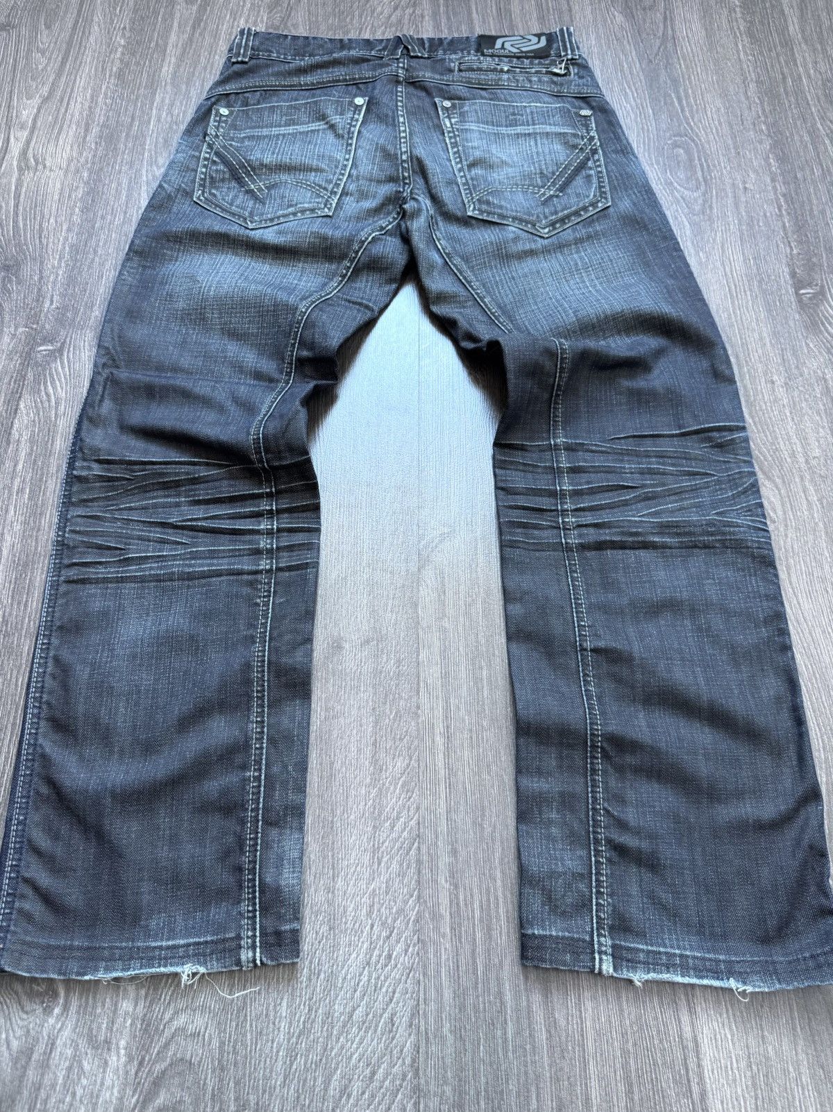 Japanese Brand × Vintage Y2K Vintage Japanese Brand Mogul 094 Washed Avantgarde Pants Size US 31 - 8 Thumbnail