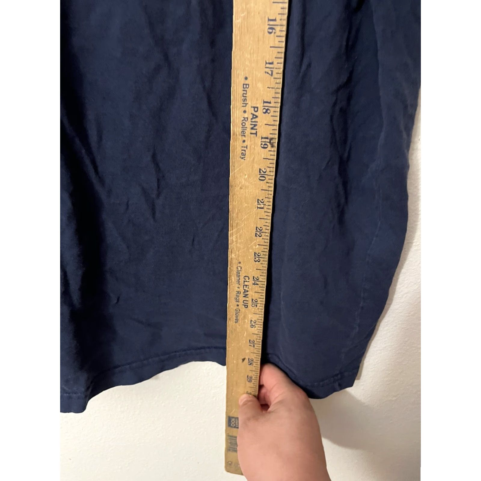 Tommy Hilfiger TOMMY HILFIGER Vintage 1990s y2k Plain Ren Blank logo T Shirt Made in USA XL Size US XL / EU 56 / 4 - 4 Thumbnail