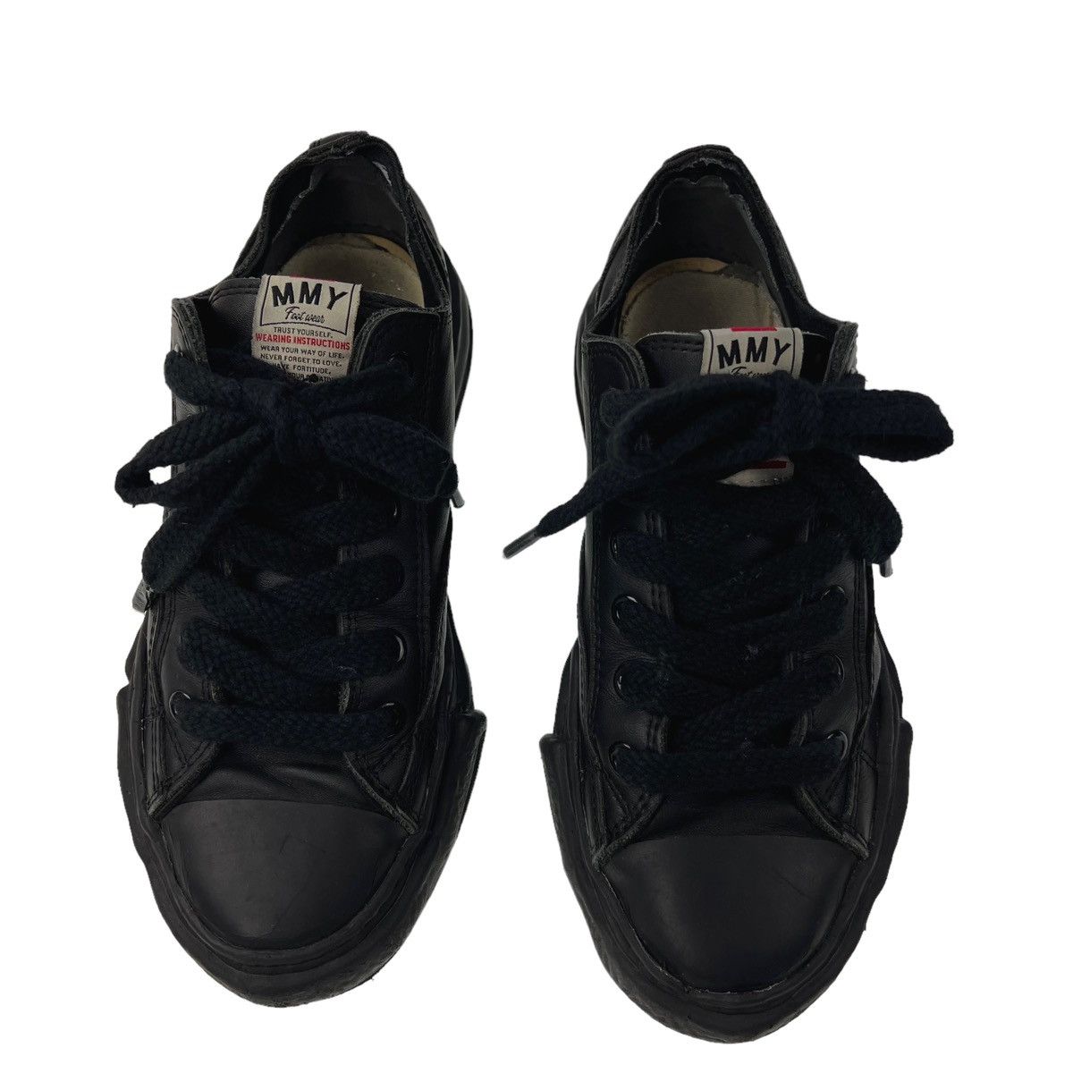 Maison MIHARA YASUHIRO Maison Mihara Yasuhiro Peterson Low Black Leather Size US 7 / EU 40 - 2 Thumbnail