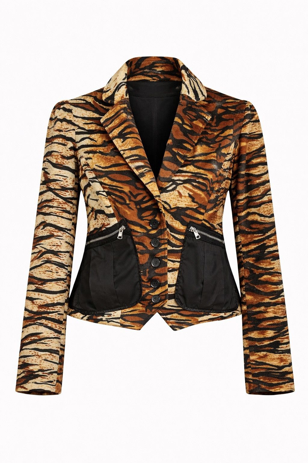 Dolce & Gabbana Dolce & Gabbana Leopard Tiger Jacket Archive Blazer Size M / US 6-8 / IT 42-44 - 1 Thumbnail