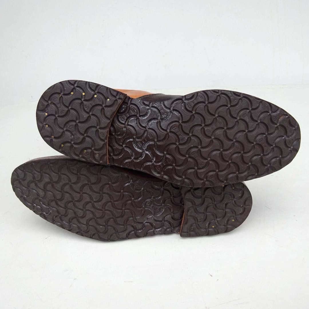 Number (N)ine AW02 "Nowhere Man" Leather Rabbit Fur Boots Size US 10 / EU 43 - 11 Thumbnail