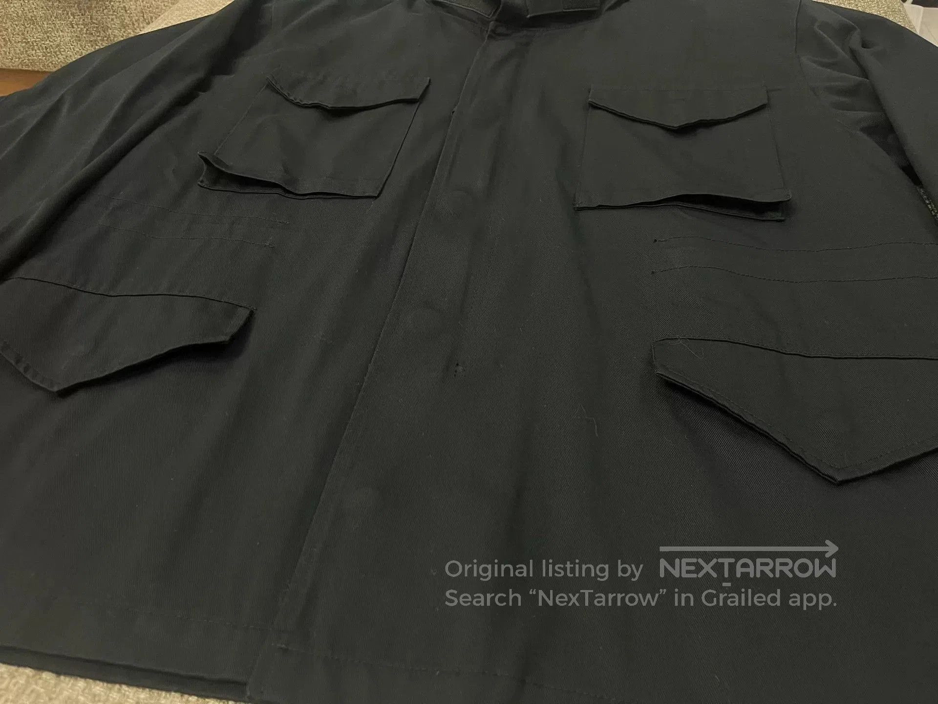 N.Hoolywood N.hoolywood M65 Black Jacket. Size US M / EU 48-50 / 2 - 4 Thumbnail