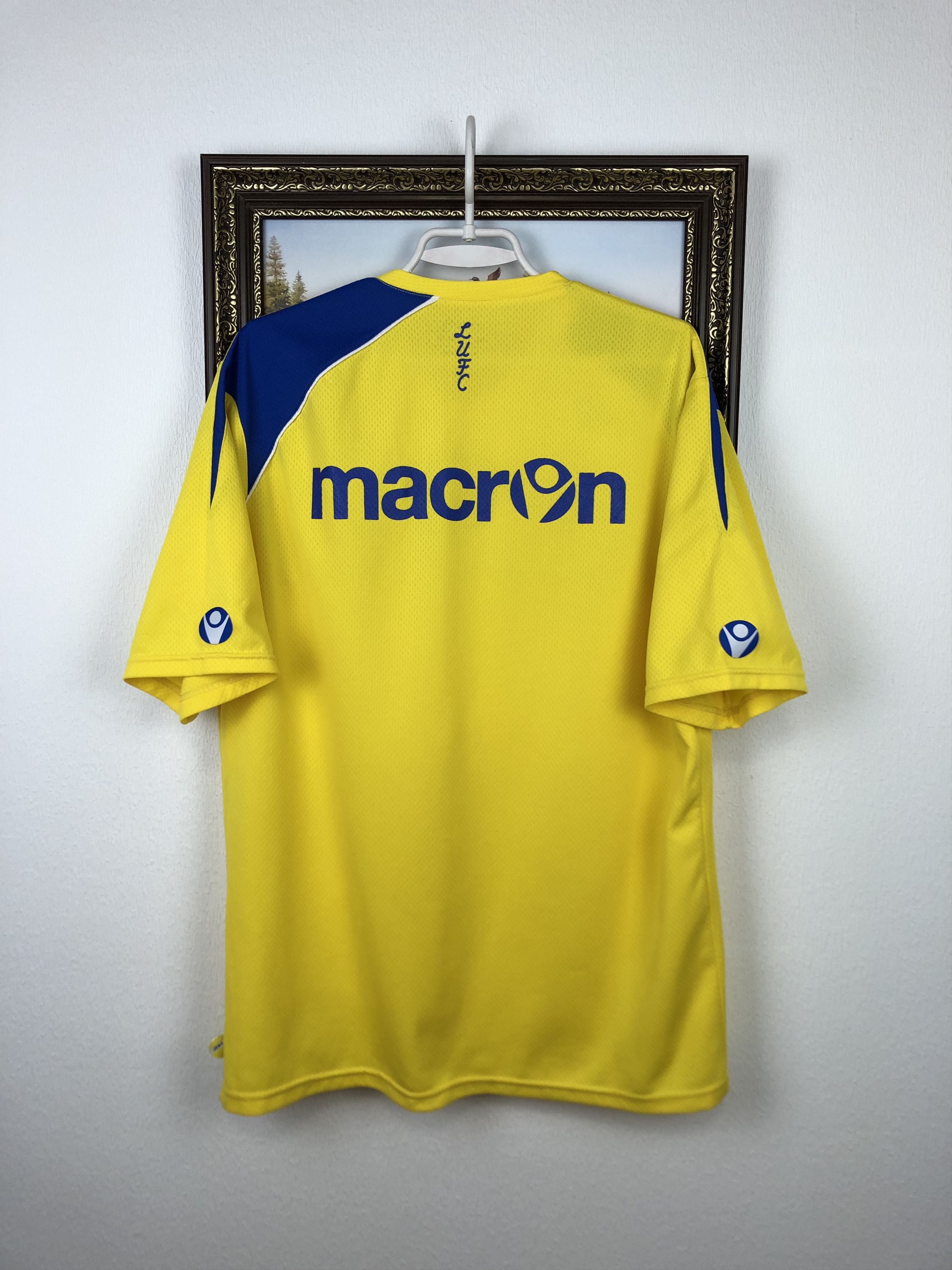 Macron Leeds United football shirt 2008 Soccer Train Jersey Tee Size US M / EU 48-50 / 2 - 10 Thumbnail