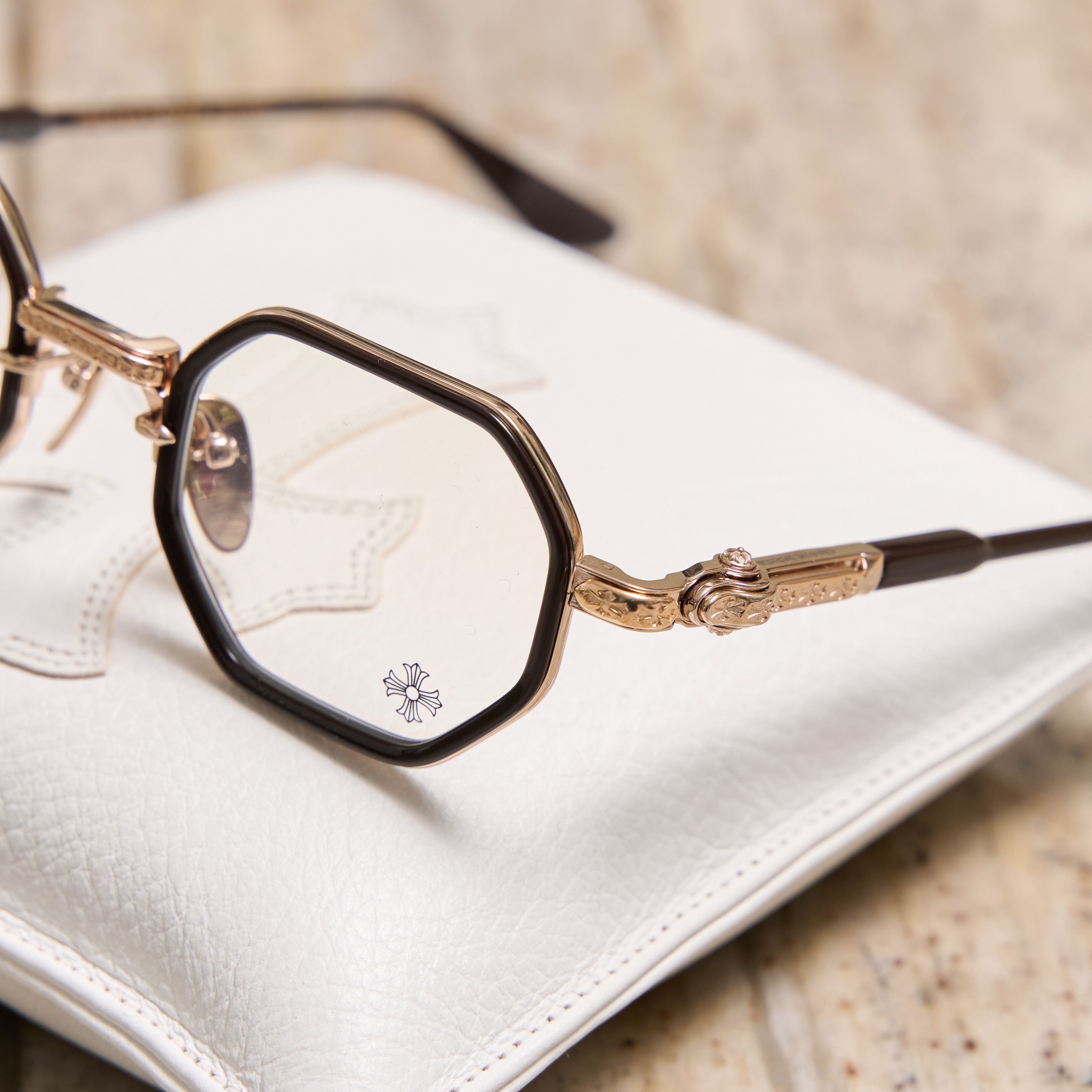 Chrome Hearts CHROME HEARTS TATTERS Classic Brown/Gold Plated Size ONE SIZE - 2 Thumbnail