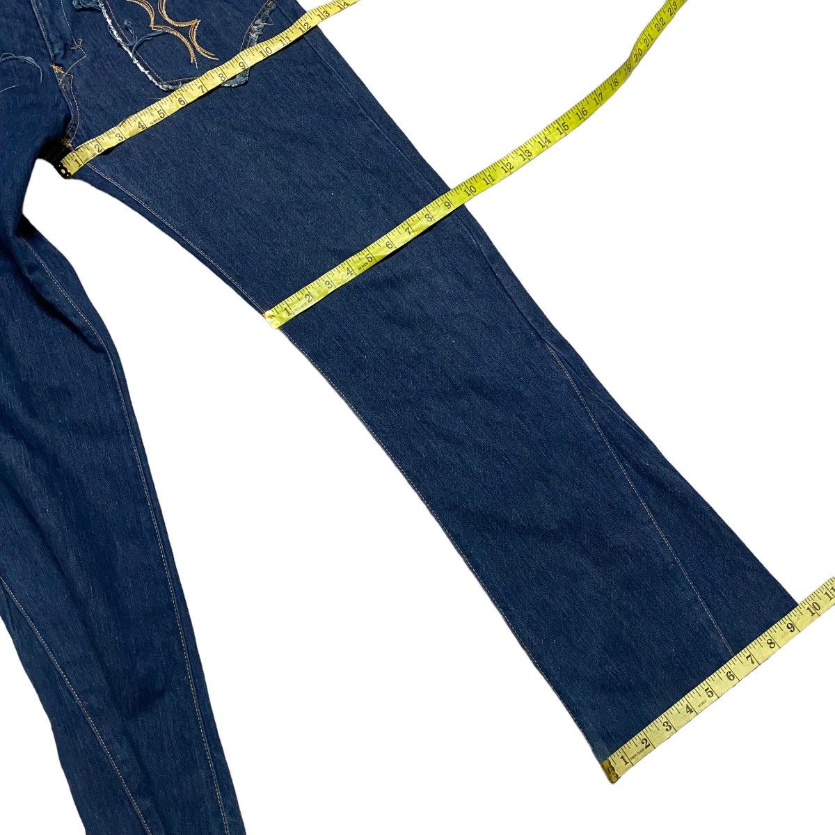 Edwin Vintage Edwin Denim Flare Jeans Tribal Embroidery Size US 32 / EU 48 - 19 Thumbnail
