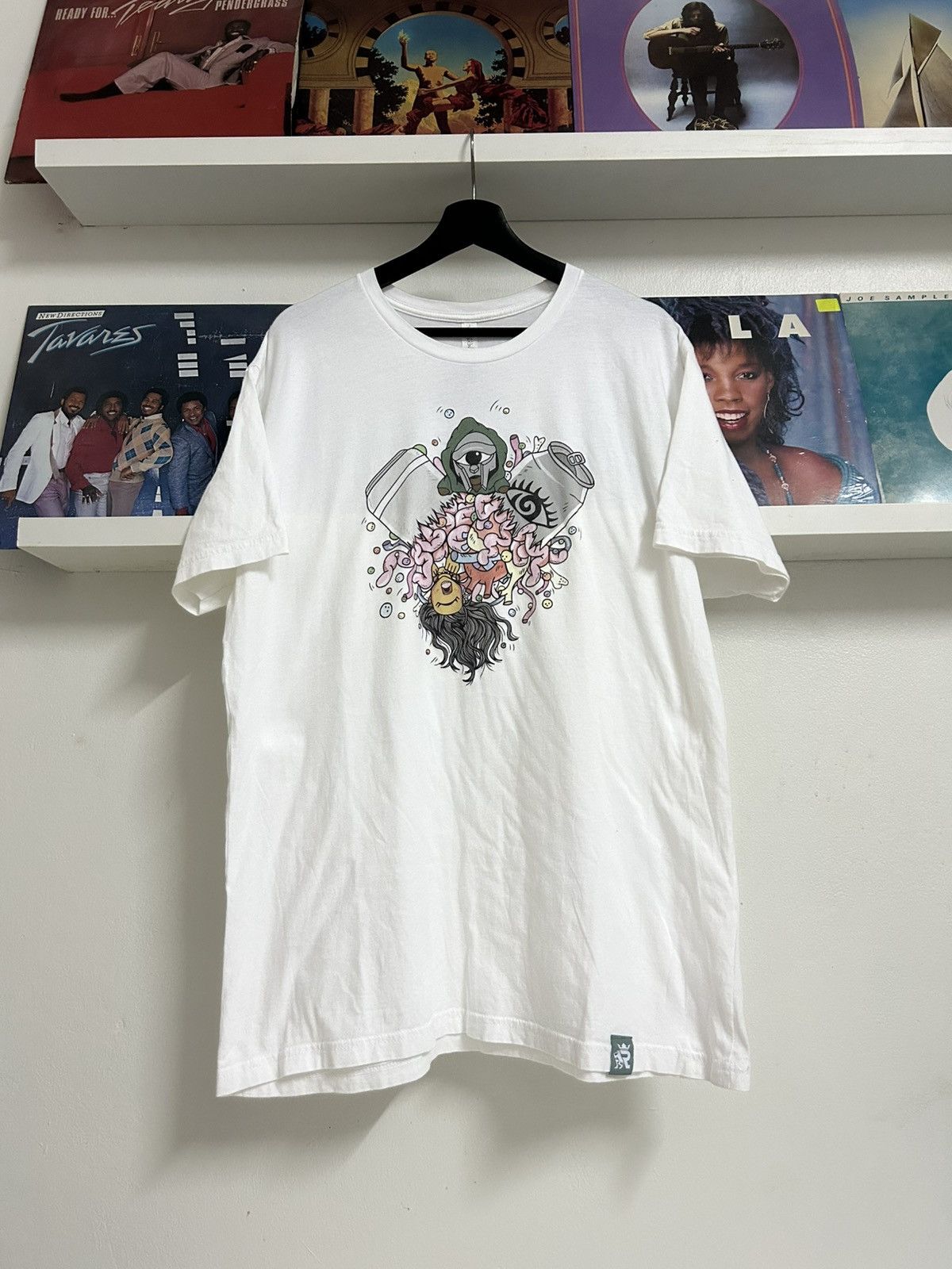 MF Doom MF Doom X Distorted One Beer T Shirt Size US XL / EU 56 / 4 - 1 Thumbnail