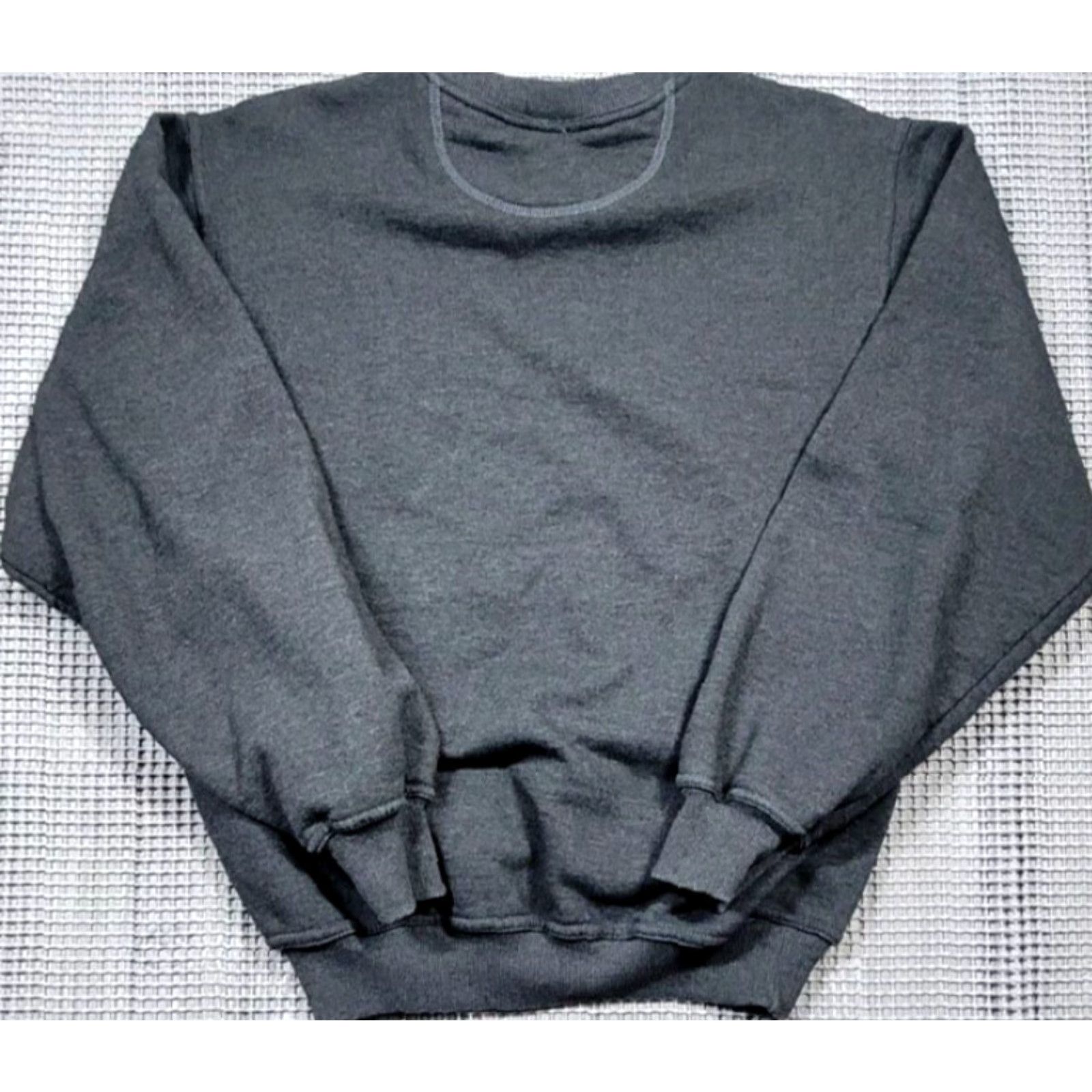 Russell Athletic VINTAGE Russell Athletic Pluma Sweatshirt Men XL Gray Long Sleeve Crew Neck Cotton Polyester Logo 90s City Classic College Outdoor Size US XL / EU 56 / 4 - 7 Thumbnail