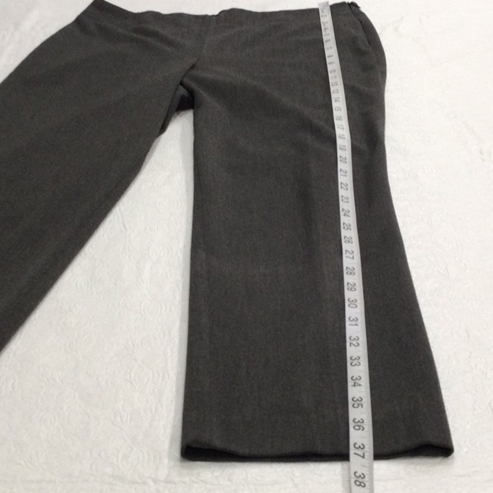 Other Talbots Petites Heritage Dark Gray Dress Pant Size 8P Size 30" / US 8 / IT 44 - 10 Thumbnail