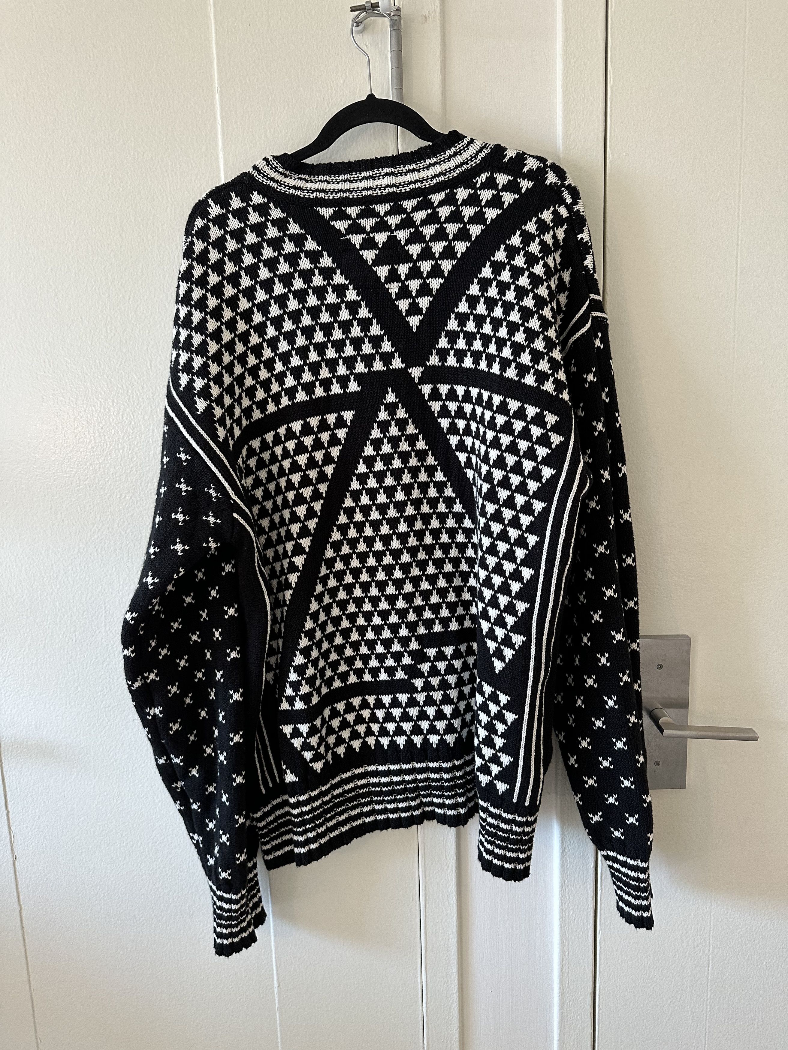 Maison Margiela Maison Margiela Jacquard Knit Sweater Size US XXL / EU 58 / 5 - 3 Thumbnail