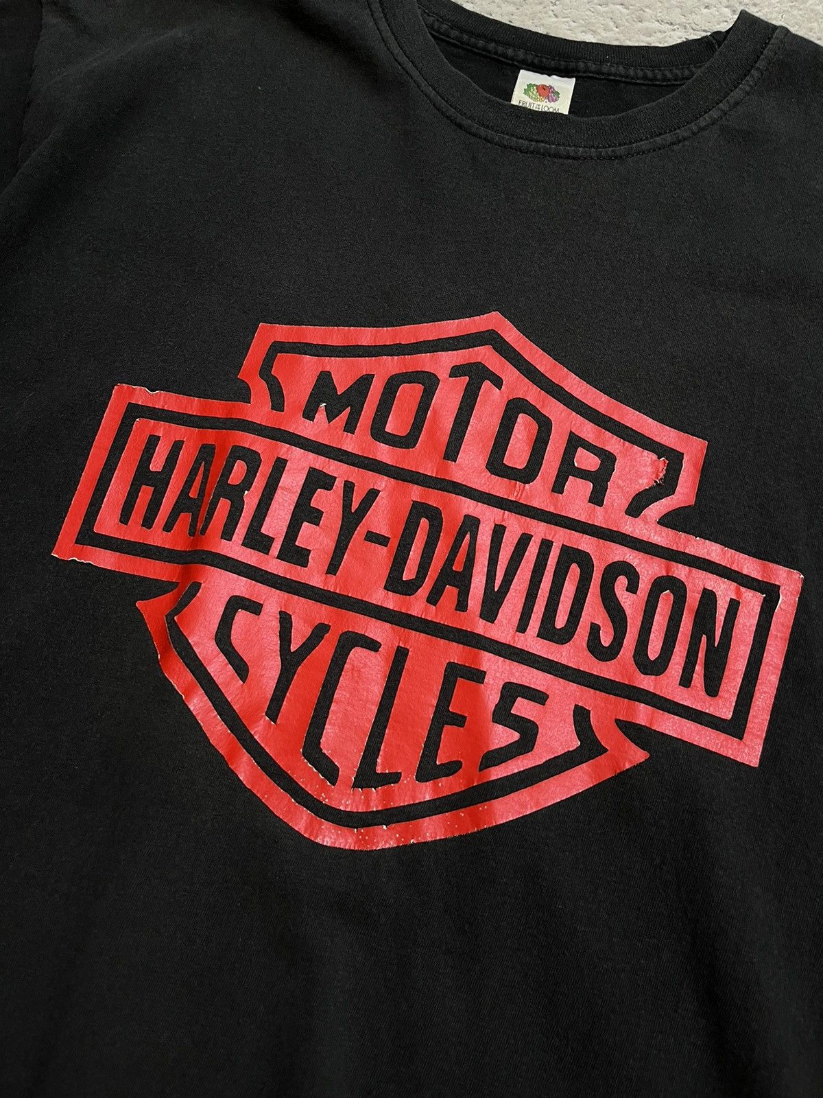 Harley Davidson × Vintage Vintage Harley Davidson Biker T Shirt tee Size US L / EU 52-54 / 3 - 5 Thumbnail