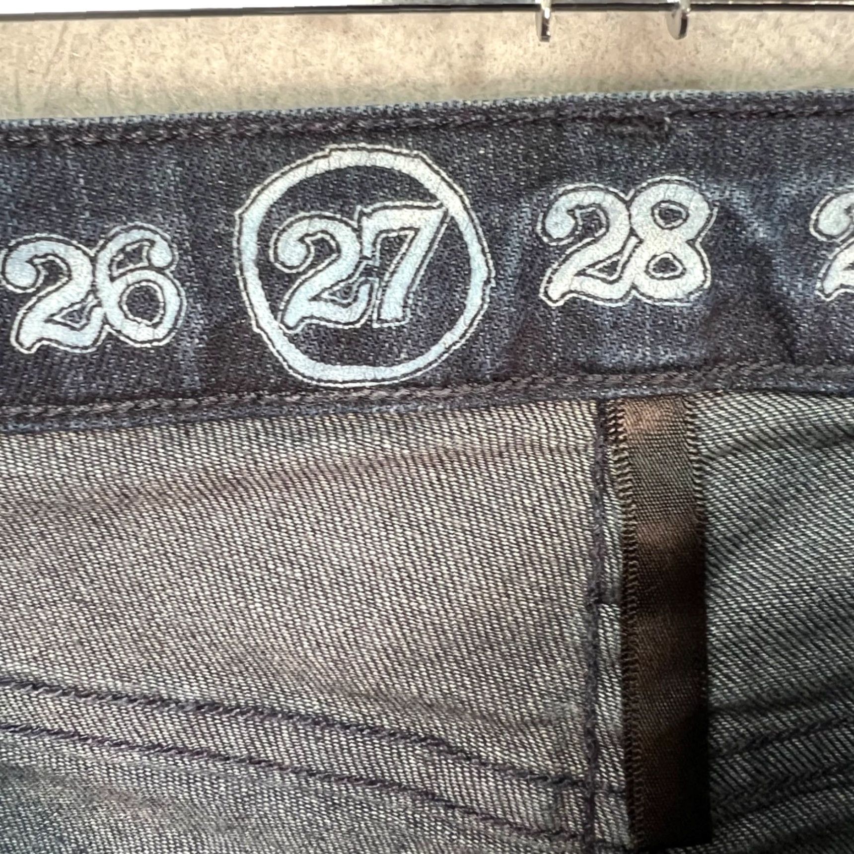 Denime Earnest Sewn Womens Jeans Harlan Dark Wash Skinny 27 Inseam 30 Inseam Denim 5-Pocket Design blue Size 27" / US 4 / IT 40 - 4 Thumbnail