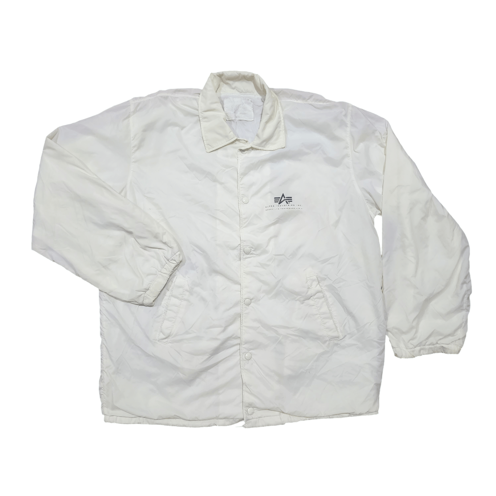 Alpha Industries Alpha Industries Buttons Up Coach Jacket Size US XL / EU 56 / 4 - 1 Thumbnail