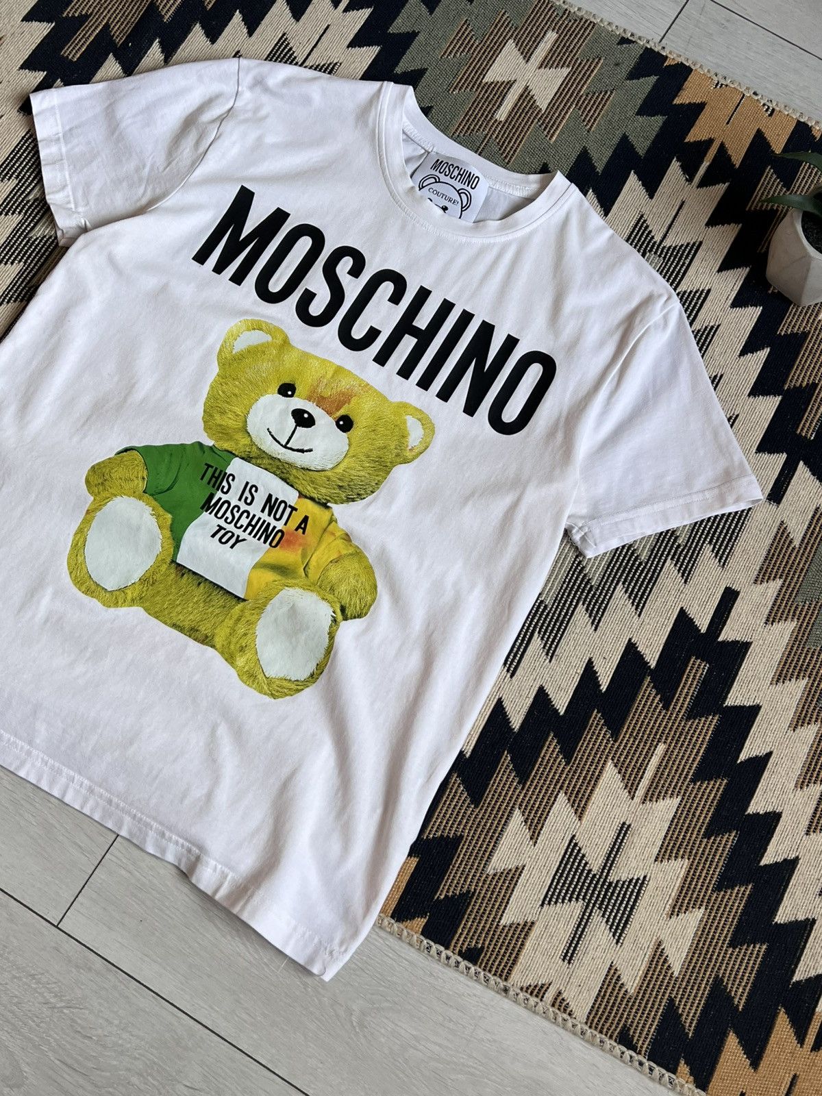 Moschino Moschino Couture Teddy Bear T-Shirt Size US S / EU 44-46 / 1 - 3 Thumbnail