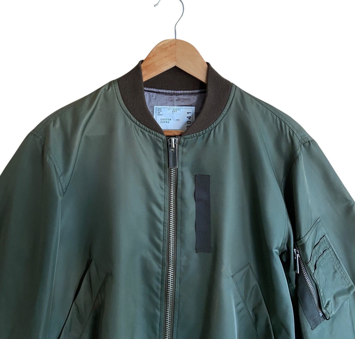 Sacai Very Rare Brand Sacai Technical Twill Bomber Jacket 2000s Size US S / EU 44-46 / 1 - 3 Thumbnail