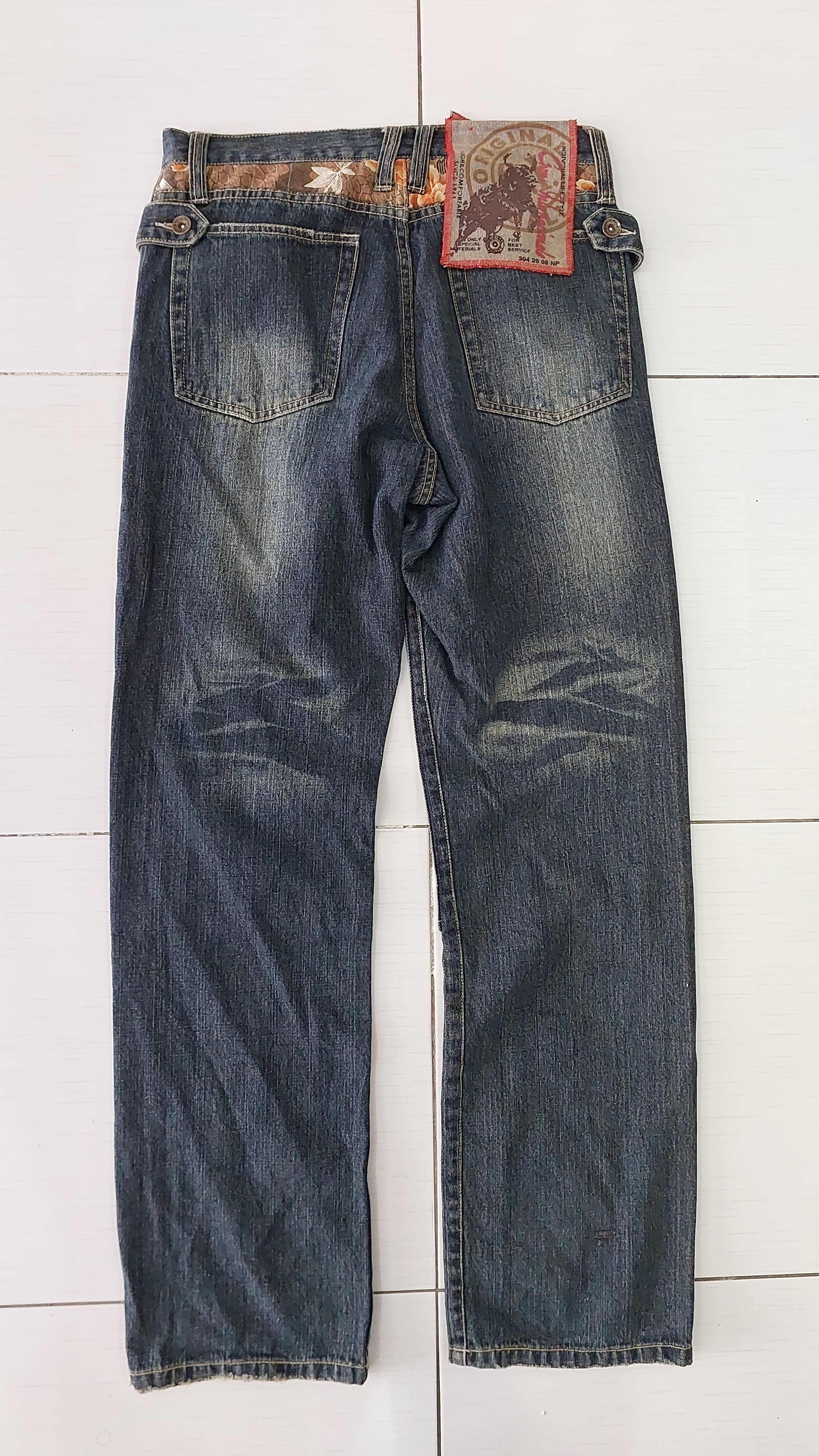 Japanese Brand JAPANESE BRAND DISTRESSED DOUBLE KNEE JEANS PANT Size US 30 / EU 46 - 5 Thumbnail
