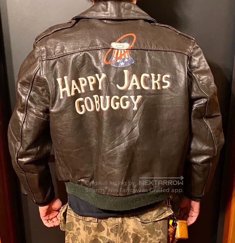 Schott Schott A-2 cowhide flight jacket Size US XS / EU 42 / 0 - 1 Thumbnail