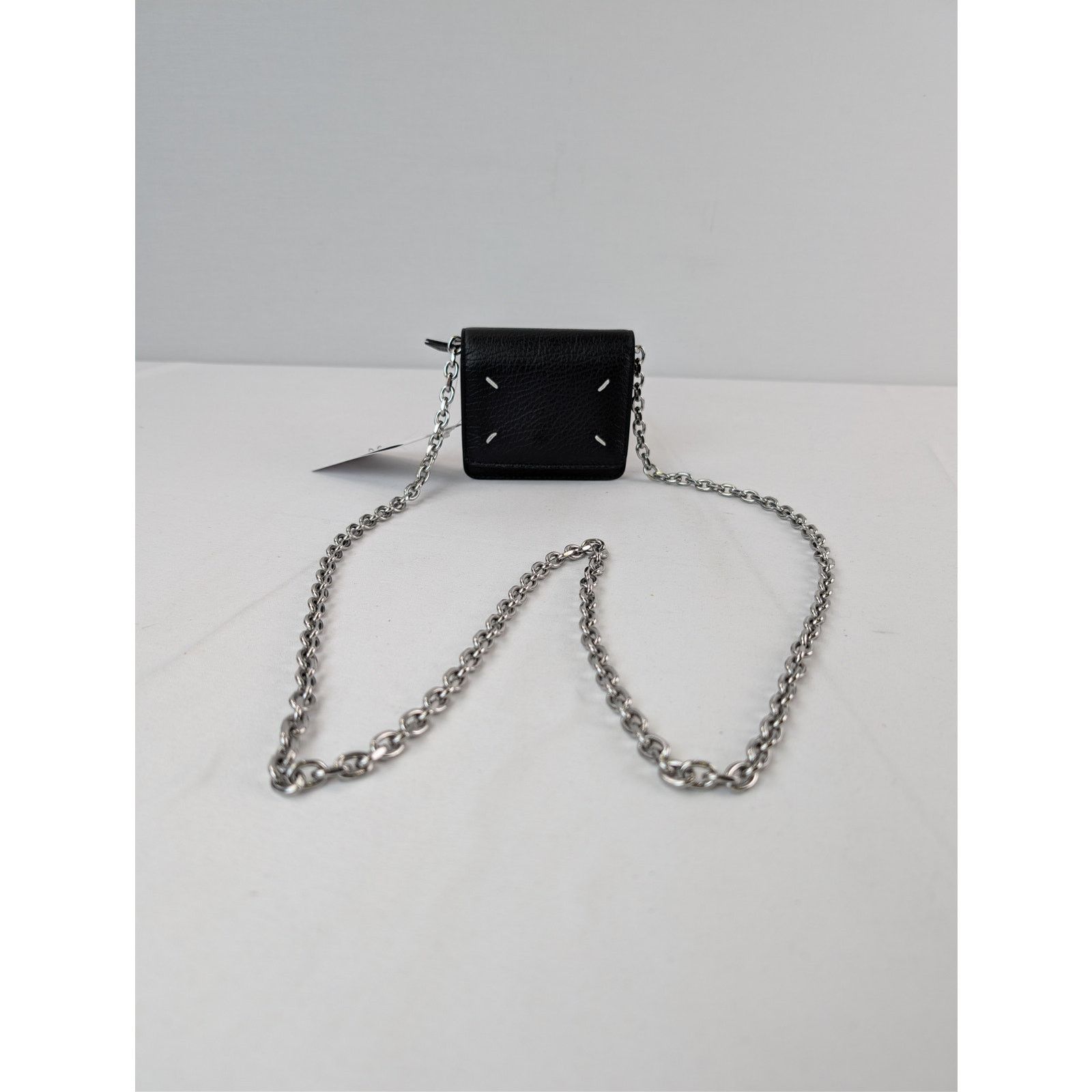 Maison Margiela o1rshd1 Size: OS / Four Stitch Mini Chain Bag Wallet Black Size ONE SIZE - 10 Thumbnail