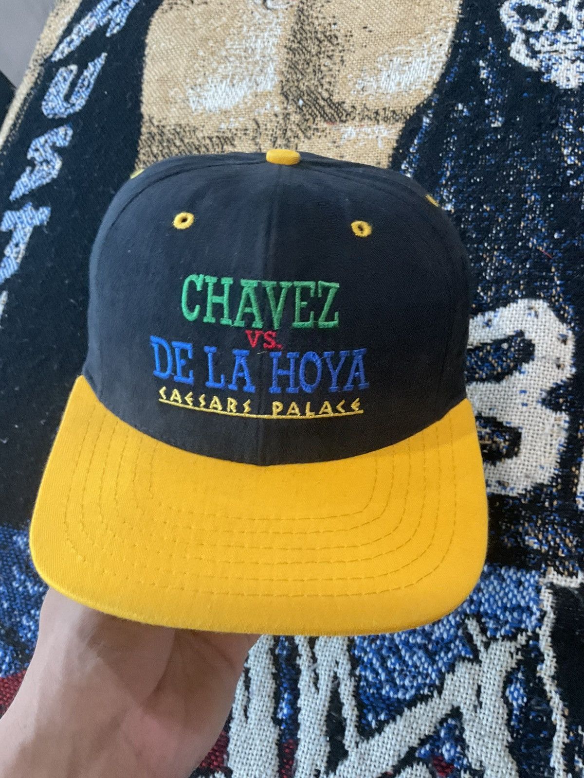 Other Vintage snapback hat chavez vs de la hoya 1997 Size ONE SIZE - 1 Thumbnail
