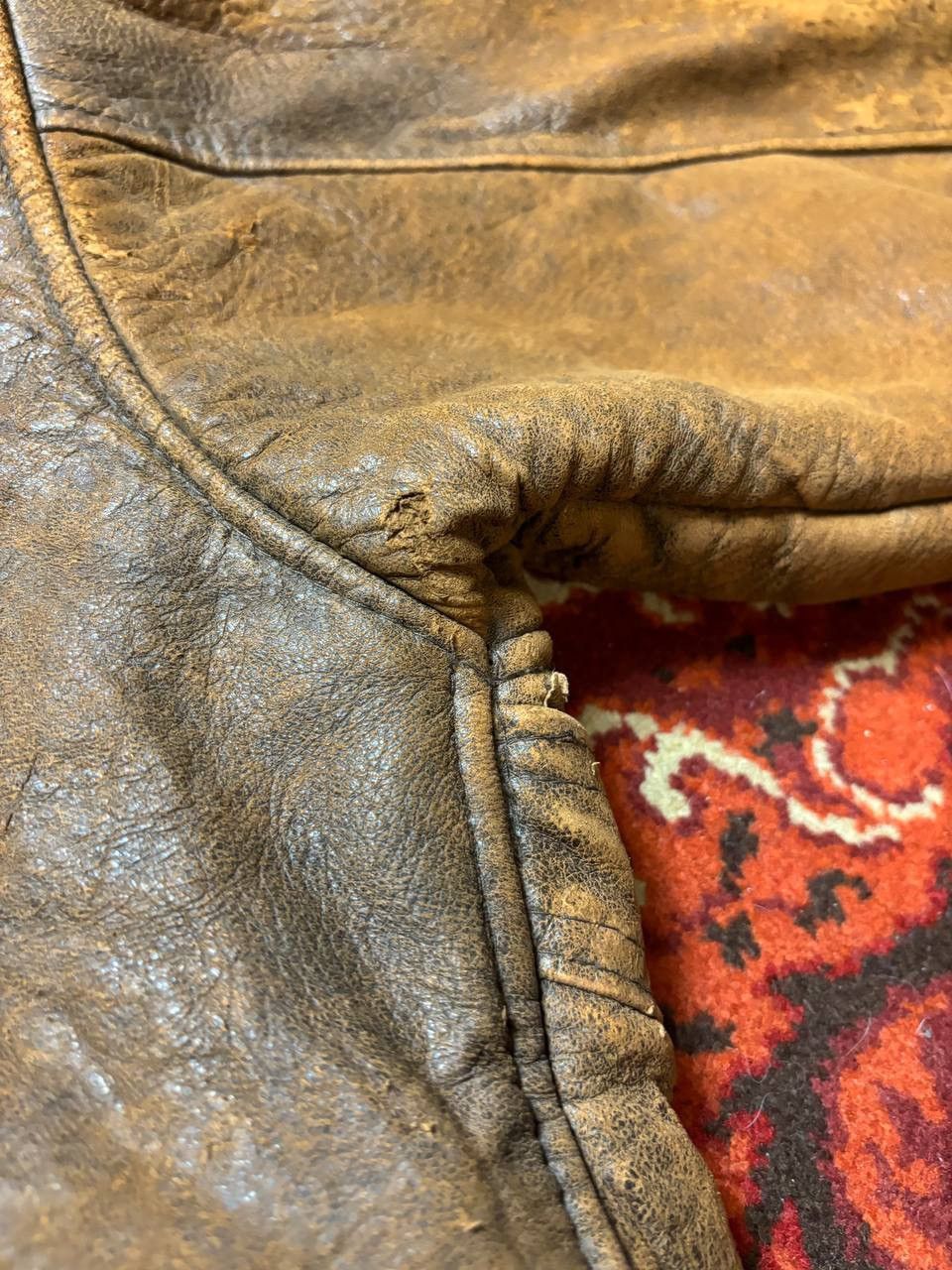 Japanese Brand × Vintage Vintage Y2K Aviator Leather Motorcycle Jacket Size US XL / EU 56 / 4 - 7 Thumbnail