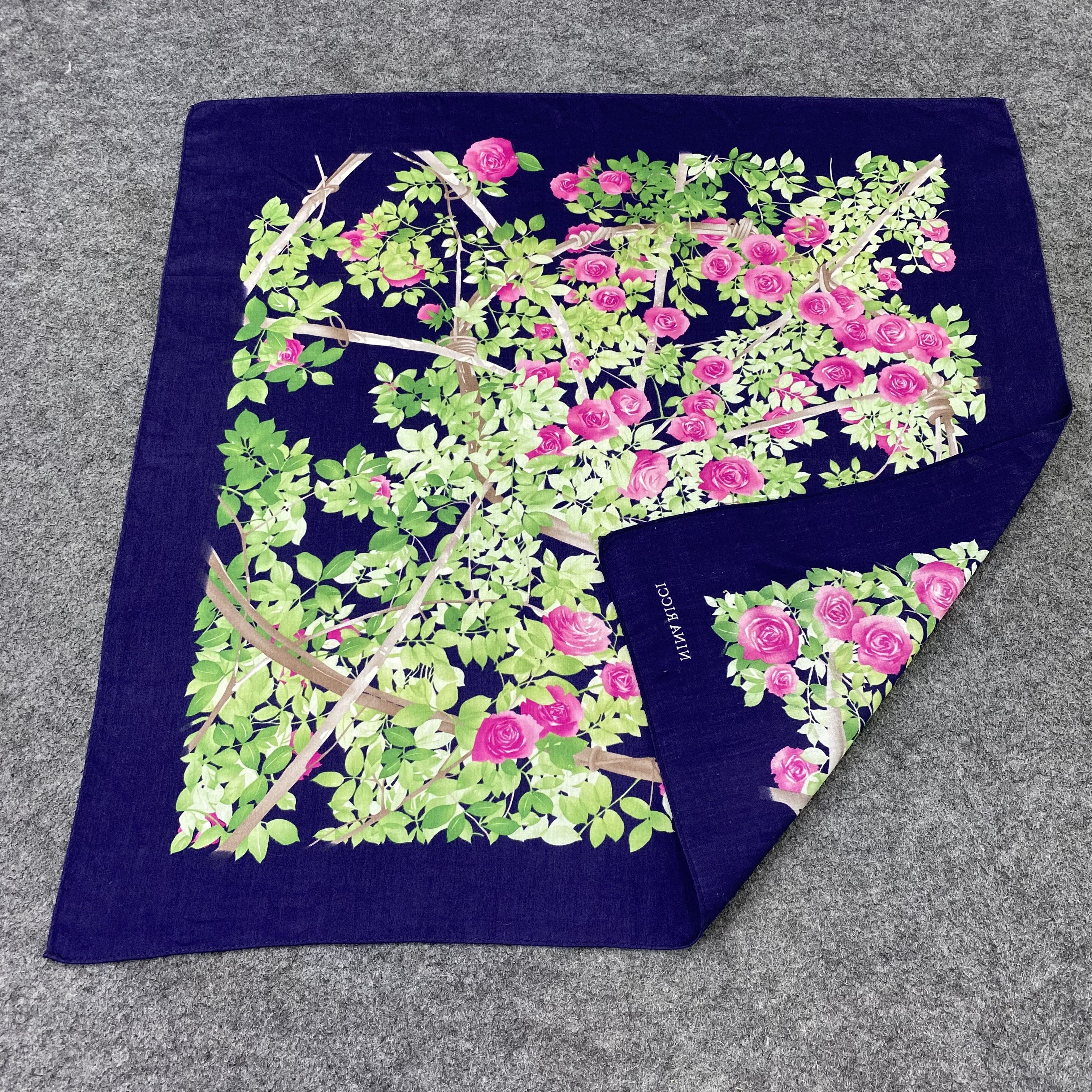 Nina Ricci Nina Ricci Handkerchief / Bandana / Neckerchief C059 Size ONE SIZE - 5 Thumbnail