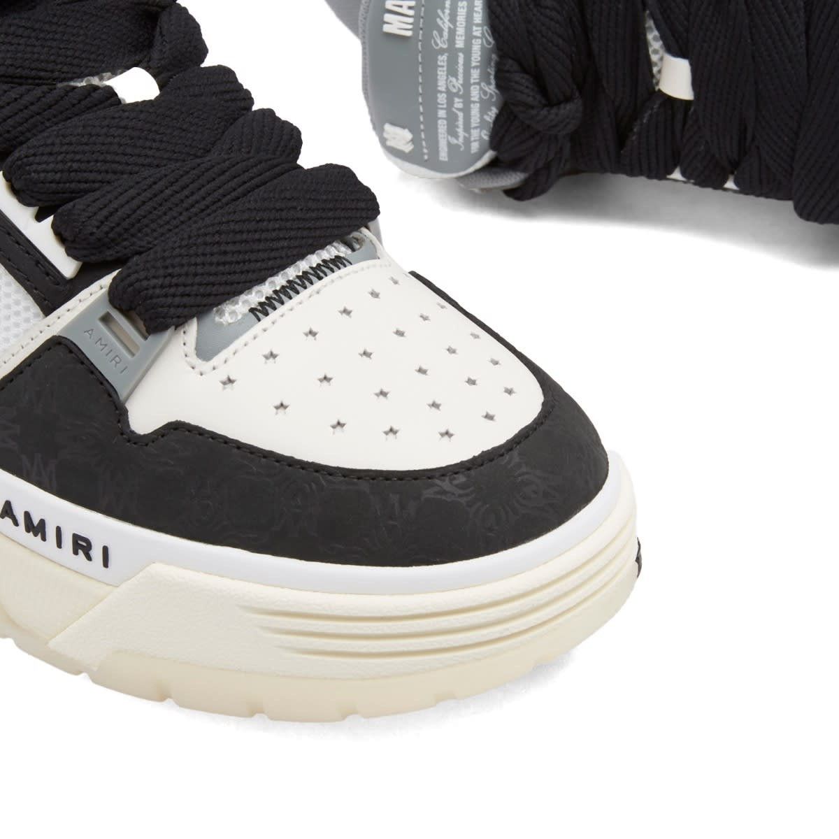 Amiri o1orln0426 MA-1 Quad Debossed Nubuck Sneakers in Multicolor Size US 8 / EU 41 - 3 Thumbnail