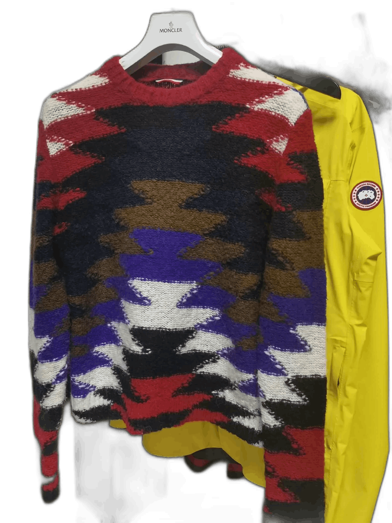 Moncler Moncler Men's High-End Sweater 1952 Collection Size US L / EU 52-54 / 3 - 1 Thumbnail