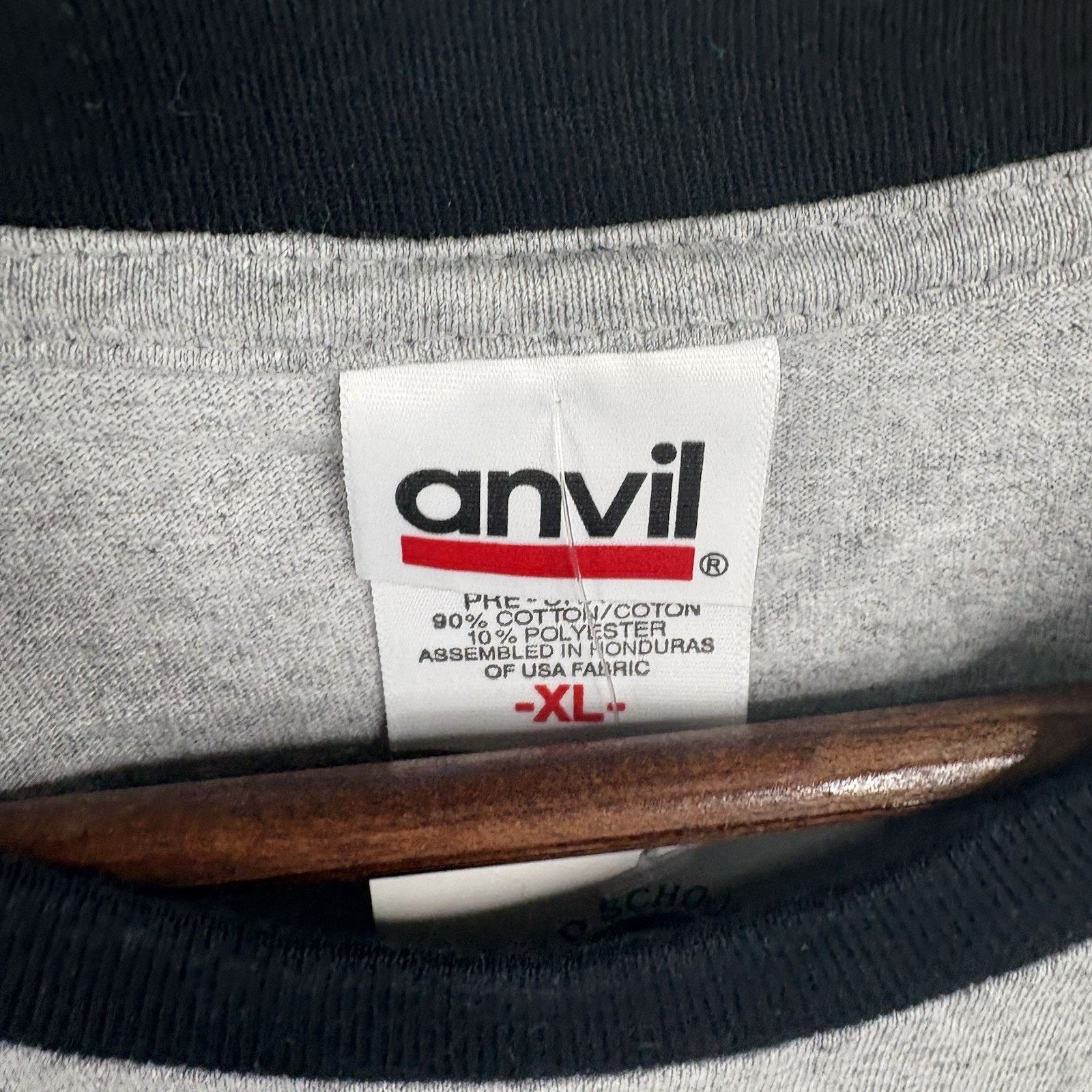 Anvil Y2K Funny Computer Toilet Comparison Tee Size XL Size US XL / EU 56 / 4 - 5 Thumbnail