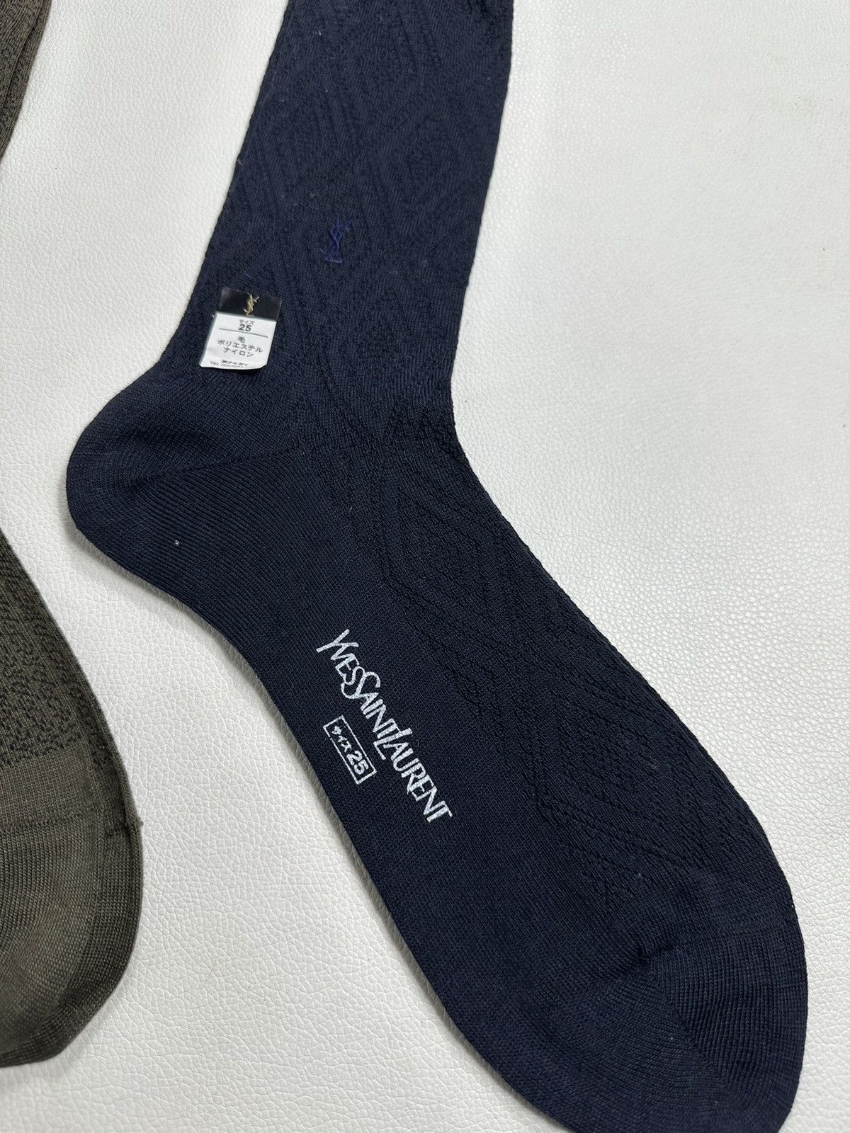 Celine × Designer Bundle 2 Pair Socks Celine And Yves Saint Laurent Size ONE SIZE - 5 Thumbnail