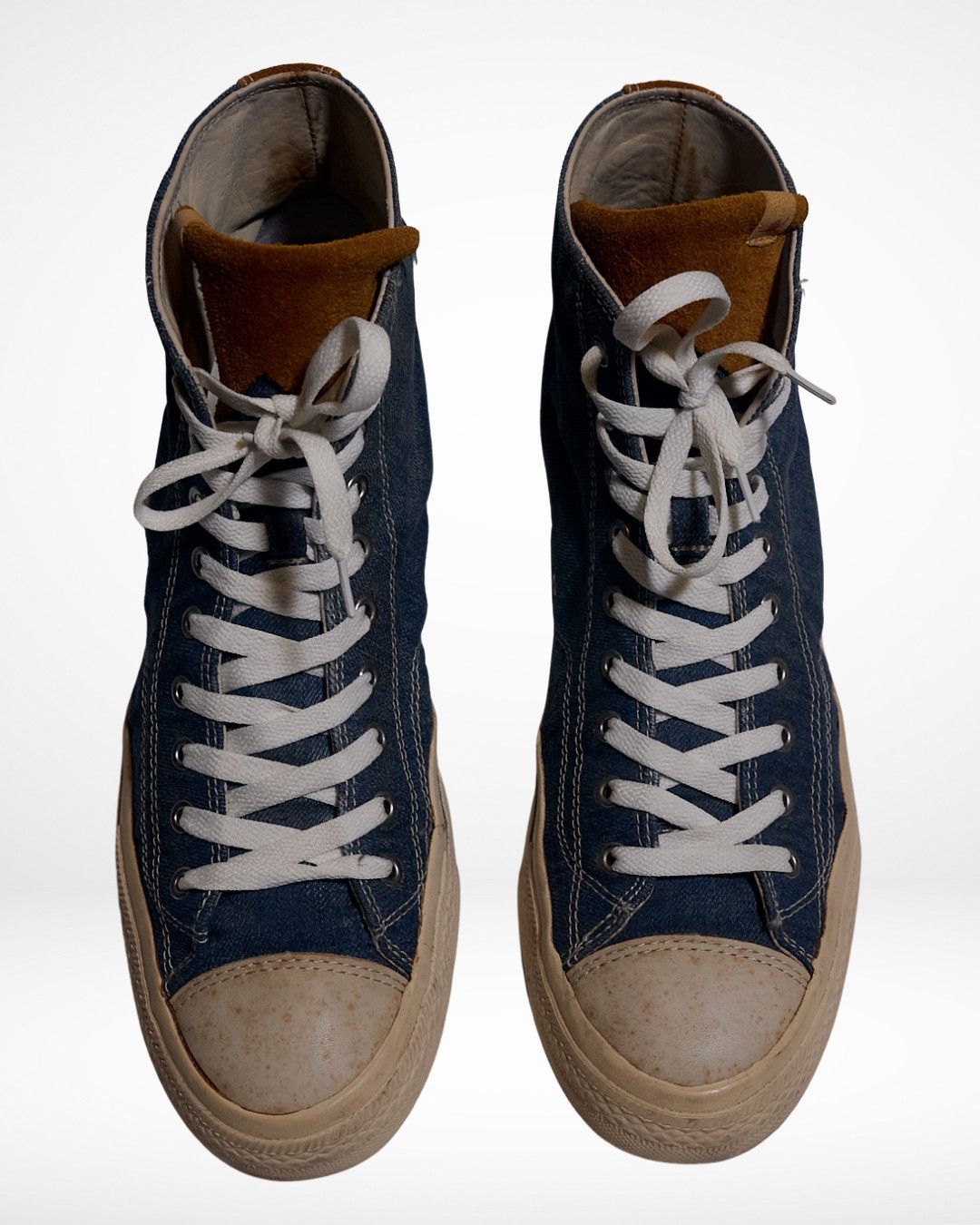 Visvim SS15 Visvim Skagway High Denim Suede Trainers Size US 11 / EU 44 - 3 Thumbnail