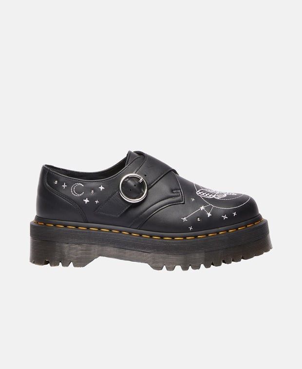 Dr. Martens Monk Strap Quad Celestial Moth Loafers Size US 15 / EU 48 - 1 Thumbnail