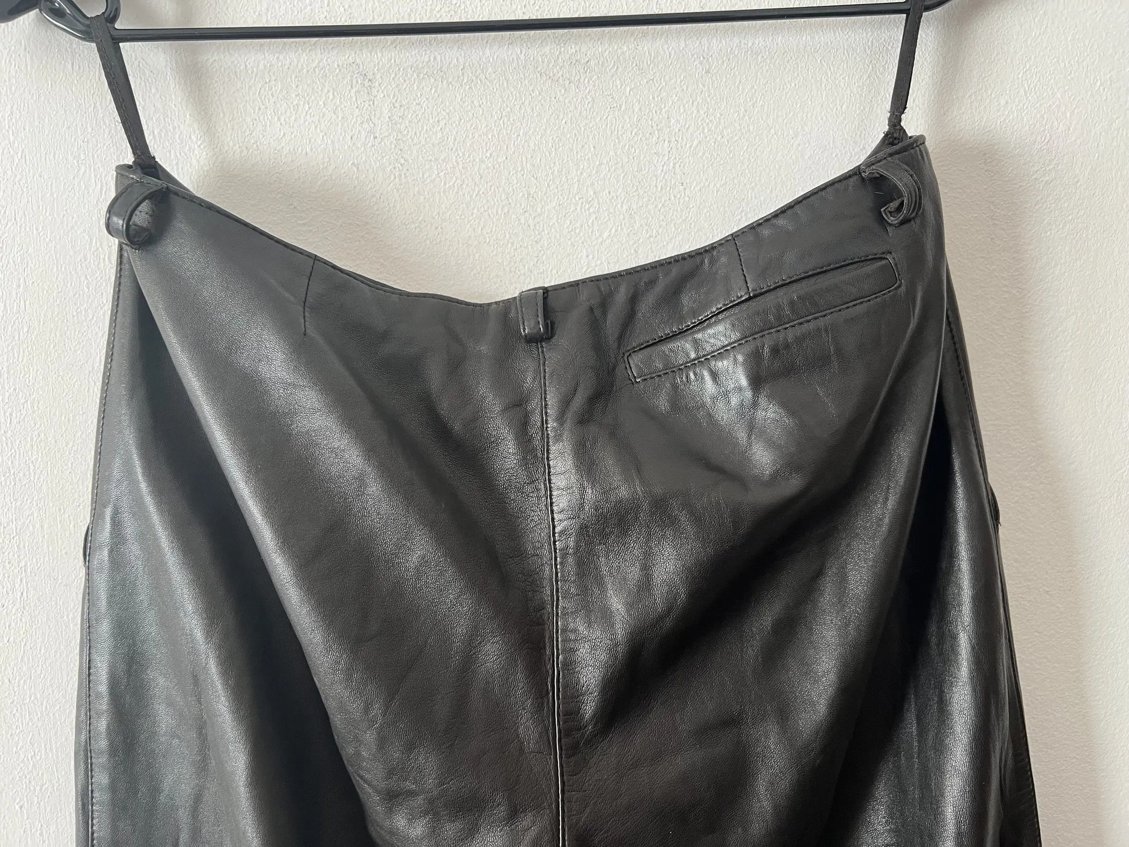Prada High Quality Leather Pants Size 26" / US 2 / IT 38 - 10 Thumbnail